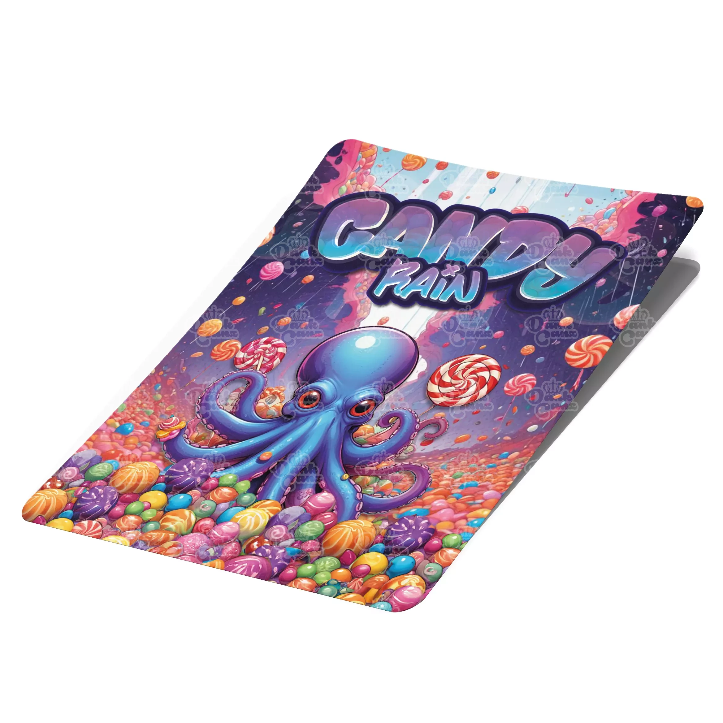 Candy Rain Mylar Bag Labels - Labels only - DC Packaging Custom Cannabis Packaging