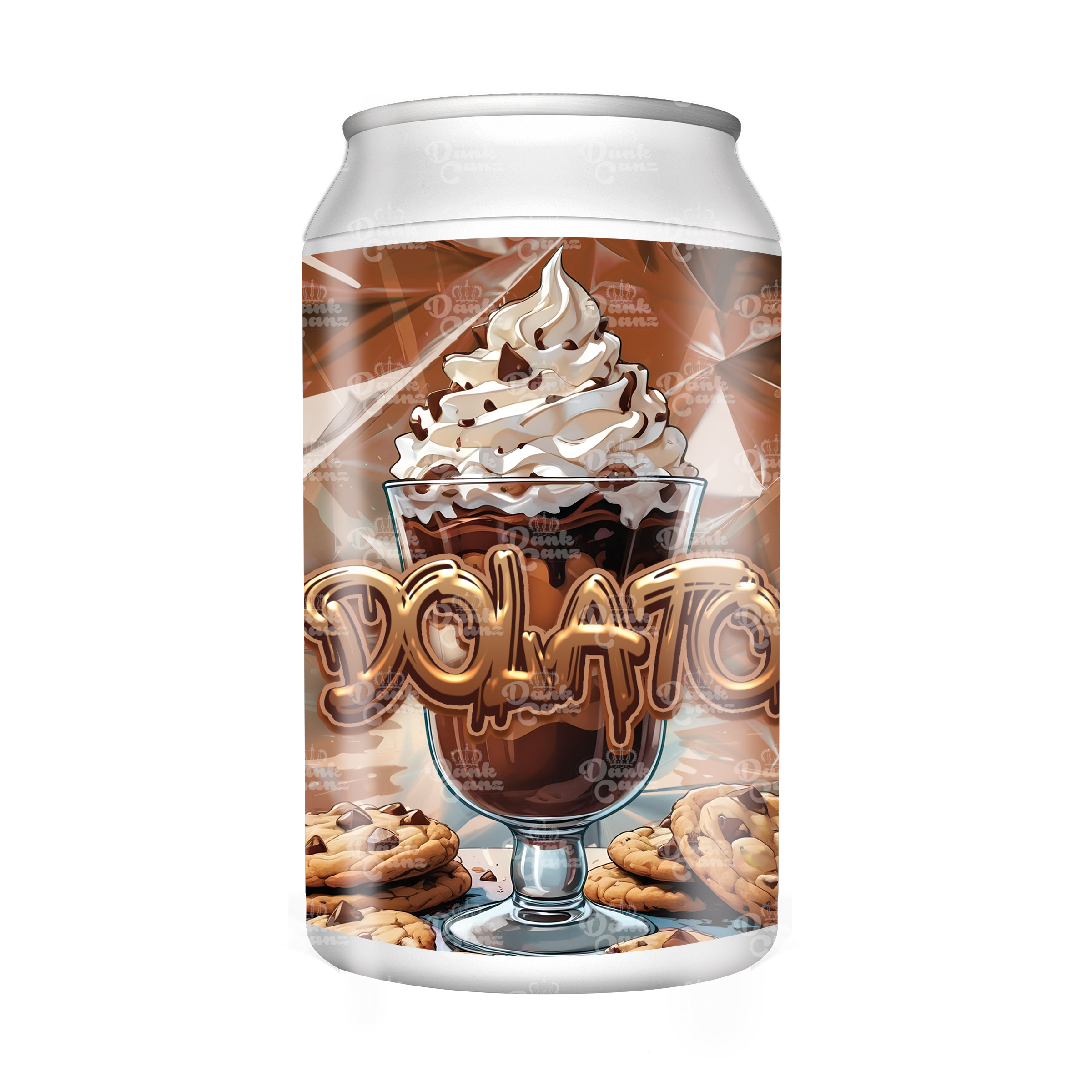 Dolato 3.5g Plastic Soda Cans - DC Packaging Custom Cannabis Packaging