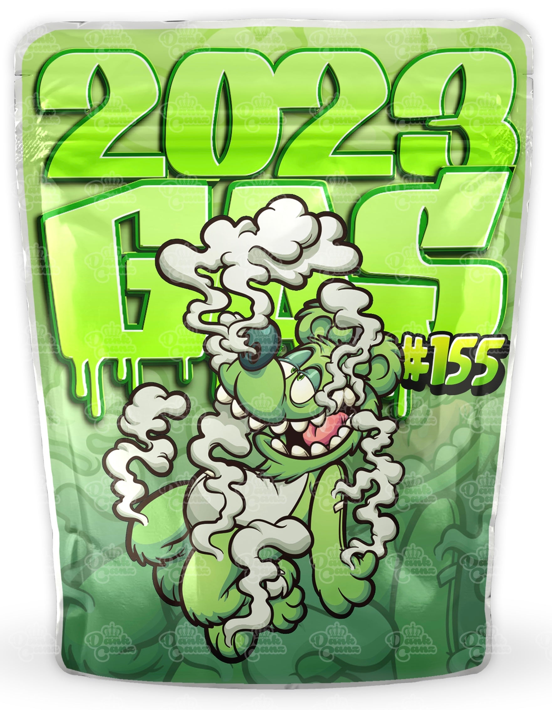 2023 Gas #155 Mylar Bags - DC Packaging Custom Cannabis Packaging