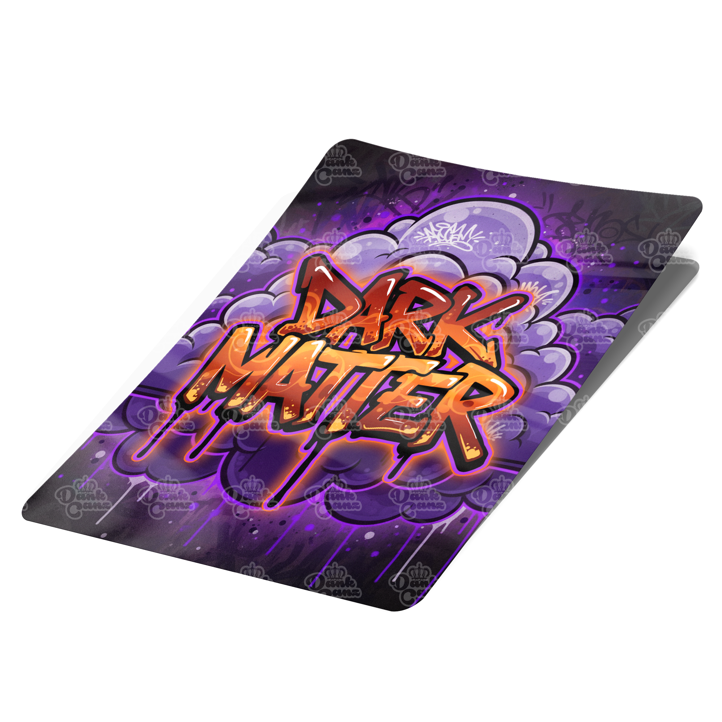 Dark Matter Mylar Bag Labels - Labels only - DC Packaging Custom Cannabis Packaging