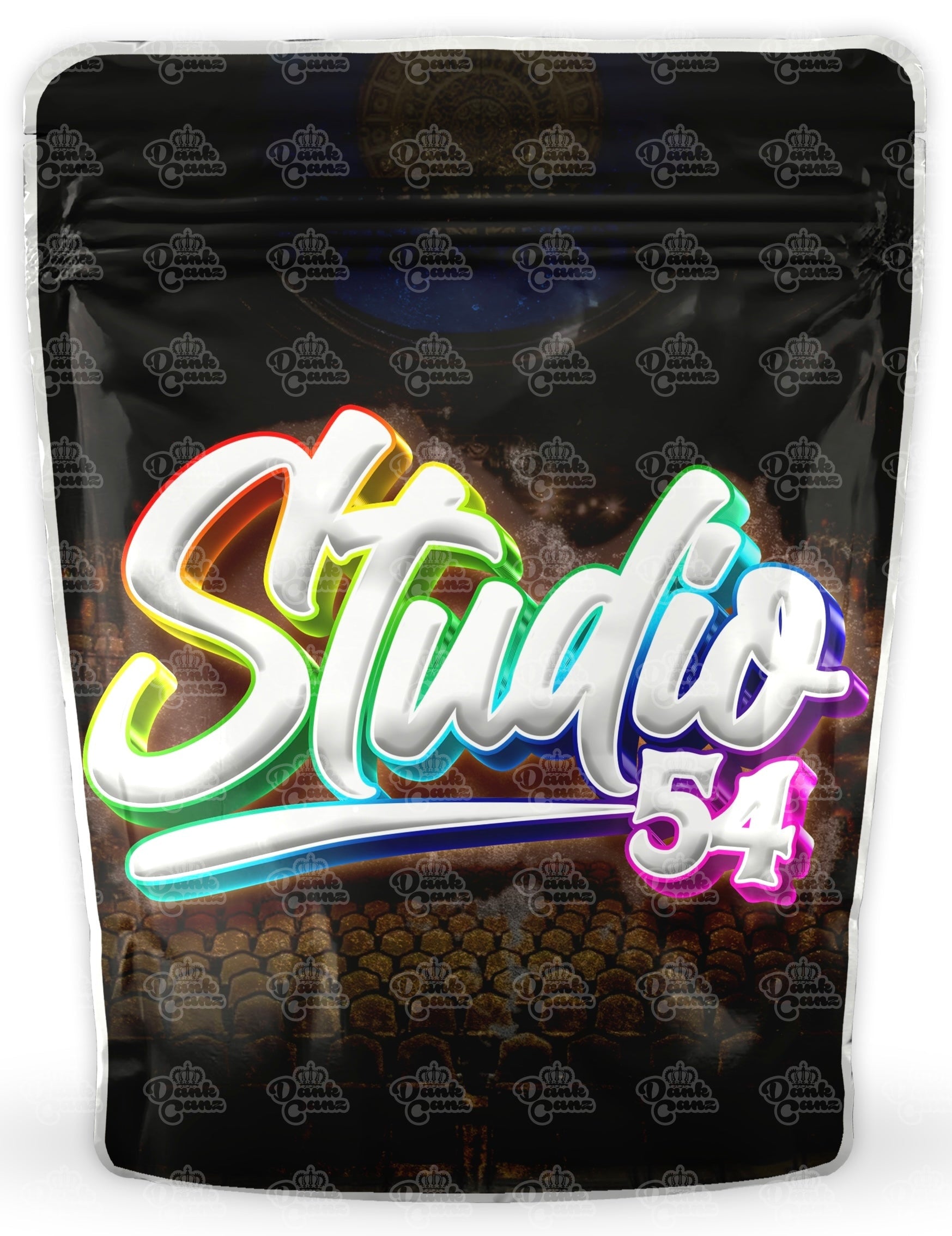 Studio 54 Mylar Bags - DC Packaging Custom Cannabis Packaging