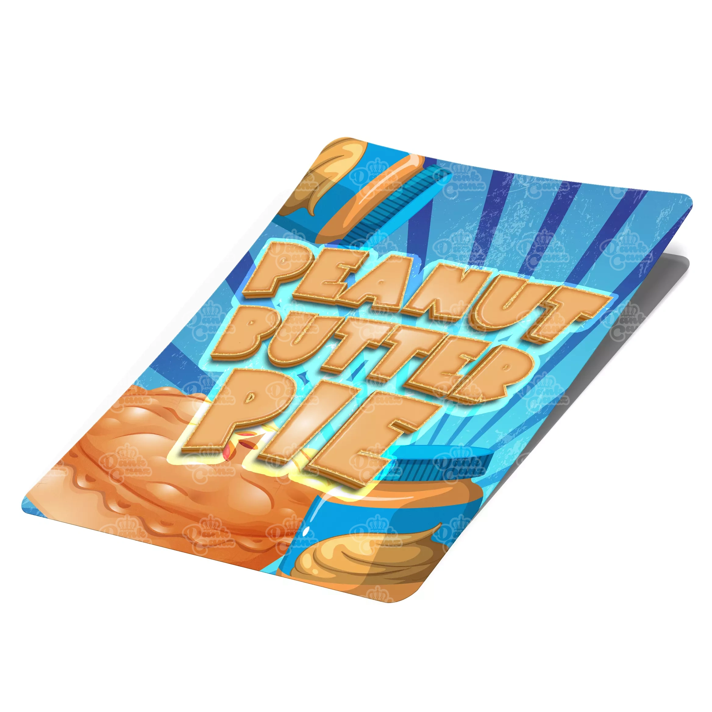 Peanut Butter Pie Mylar Bag Labels - Labels only - DC Packaging Custom Cannabis Packaging