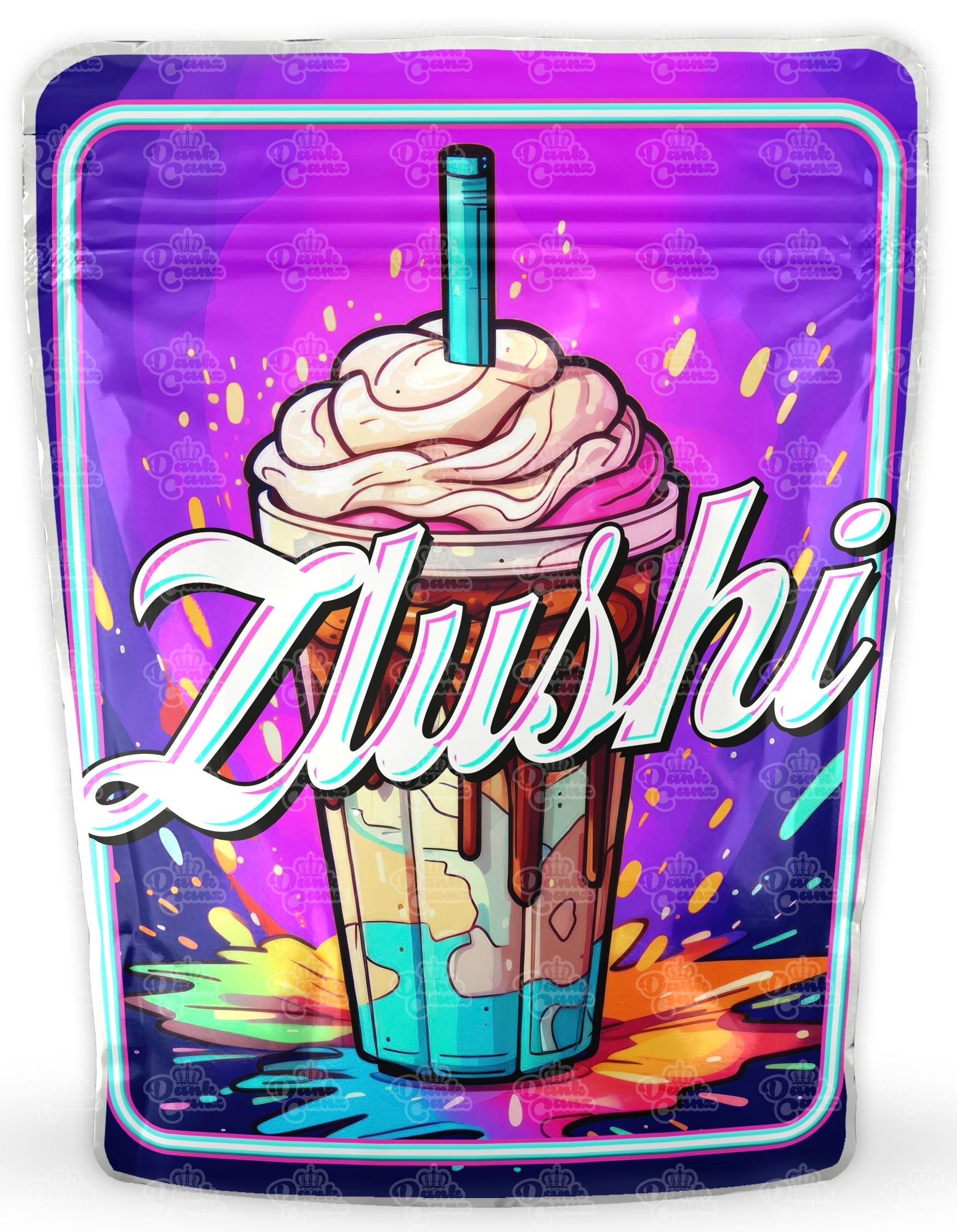 Zlushi Mylar Bags - DC Packaging Custom Cannabis Packaging