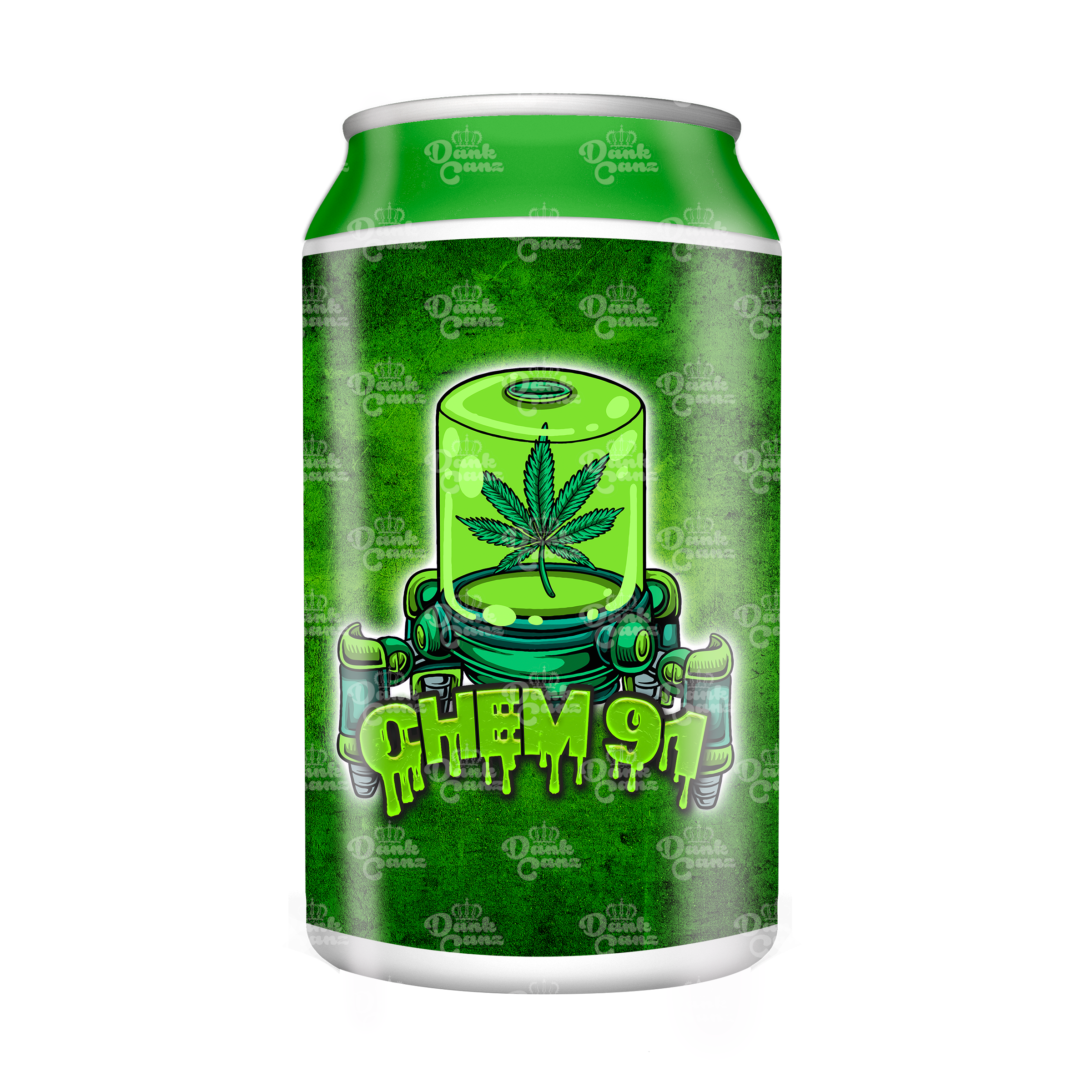 Chem 91 3.5g Plastic Soda Cans - DC Packaging Custom Cannabis Packaging
