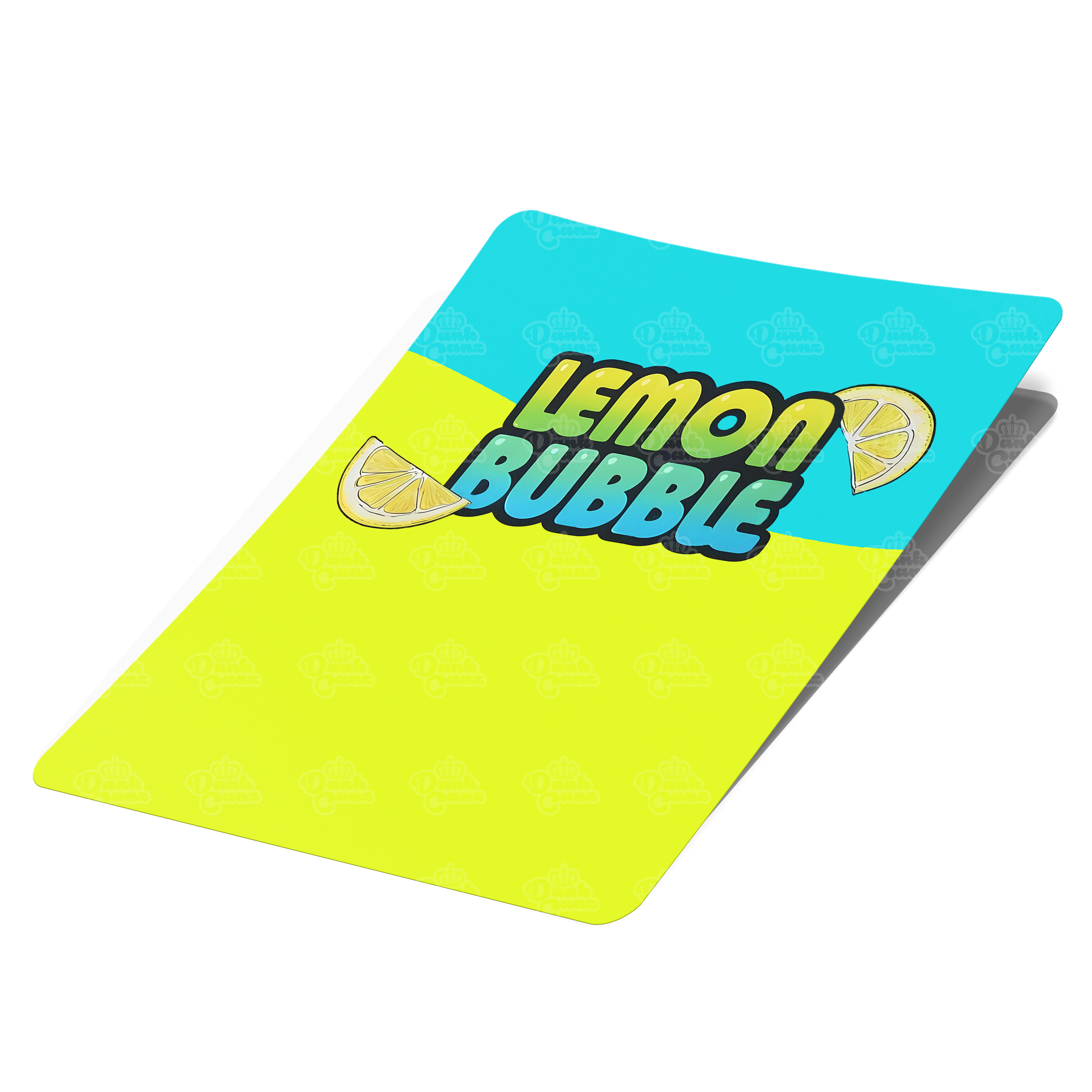 Lemon Bubble Mylar Bag Labels - Labels only - DC Packaging Custom Cannabis Packaging
