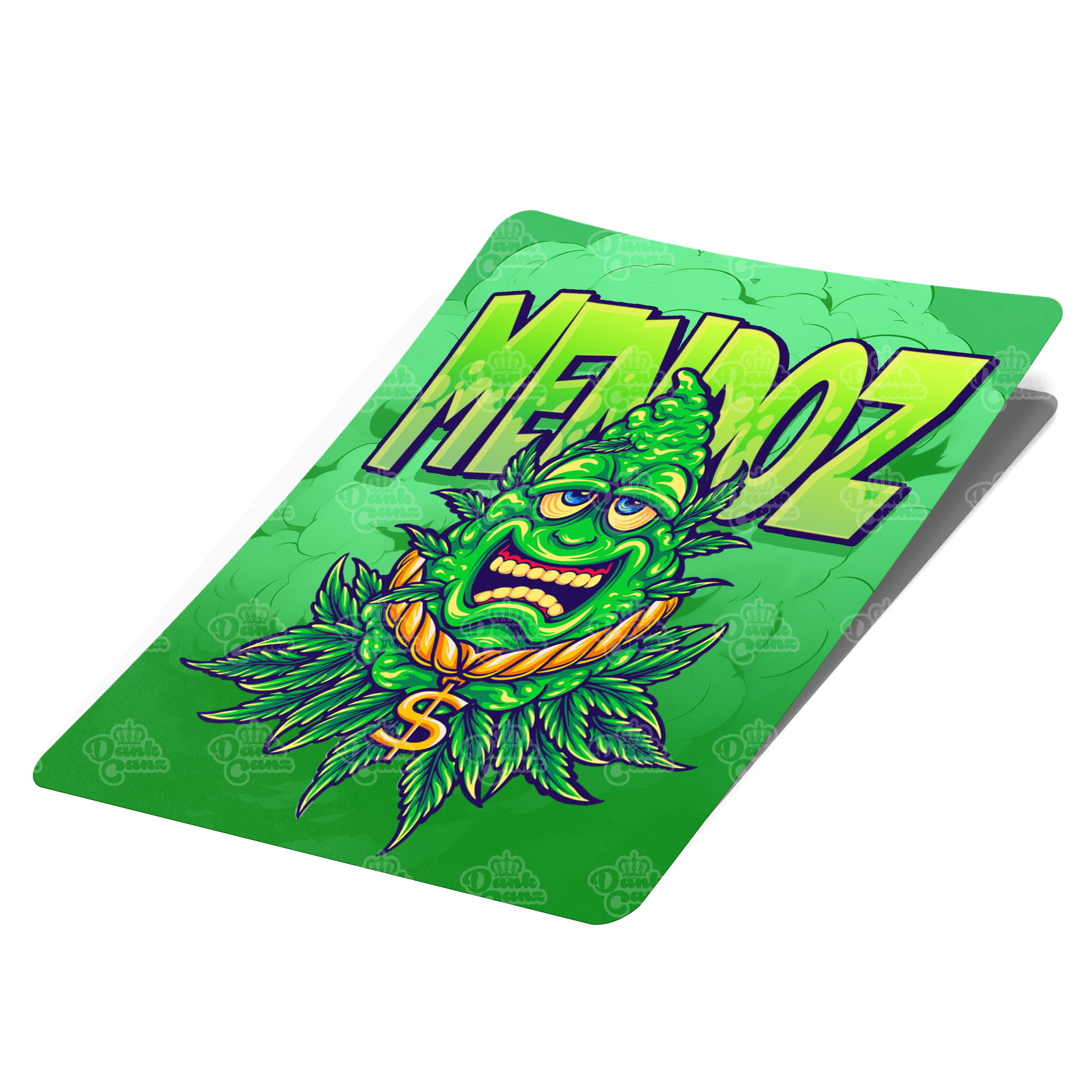 Mendoz Mylar Bag Labels - Labels only - DC Packaging Custom Cannabis Packaging