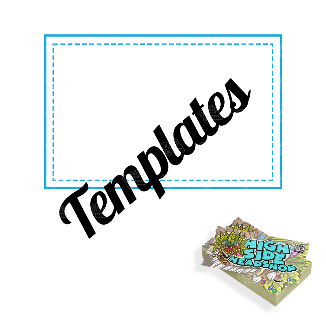 Business Card Template - DC Packaging Custom Cannabis Packaging