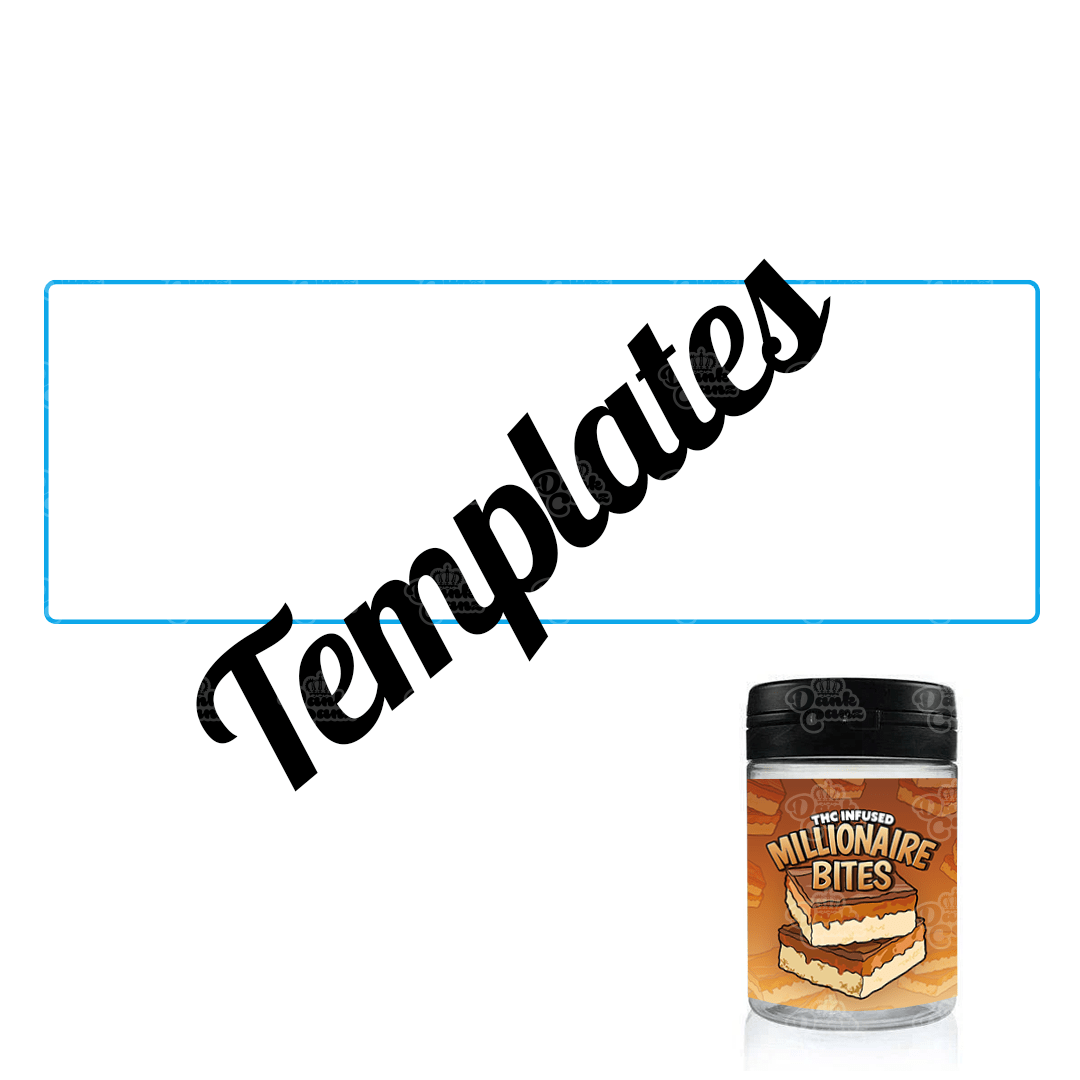 75ml Tamper Evident Container Template - DC Packaging Custom Cannabis Packaging