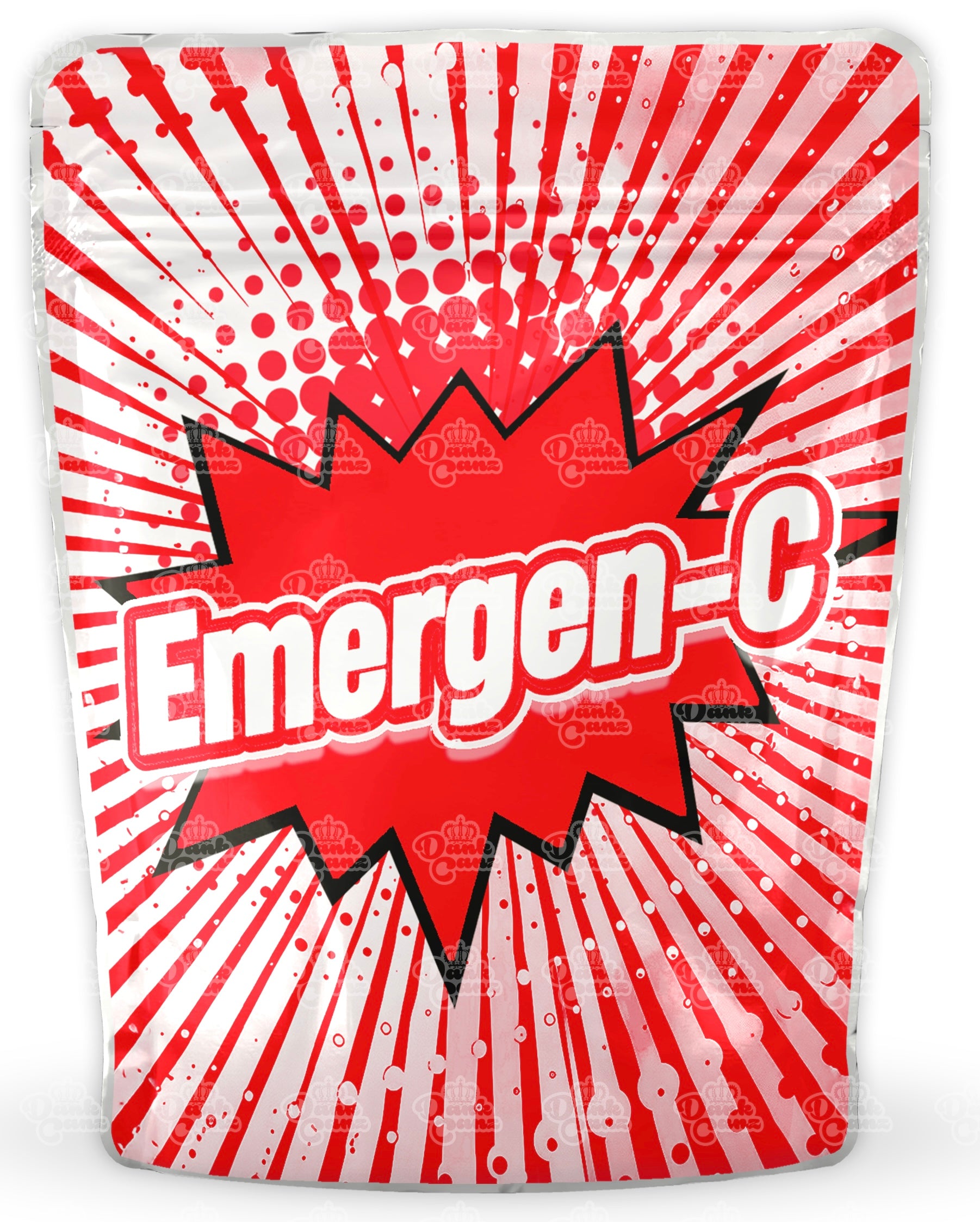 Emergen-C Mylar Bags - DC Packaging Custom Cannabis Packaging