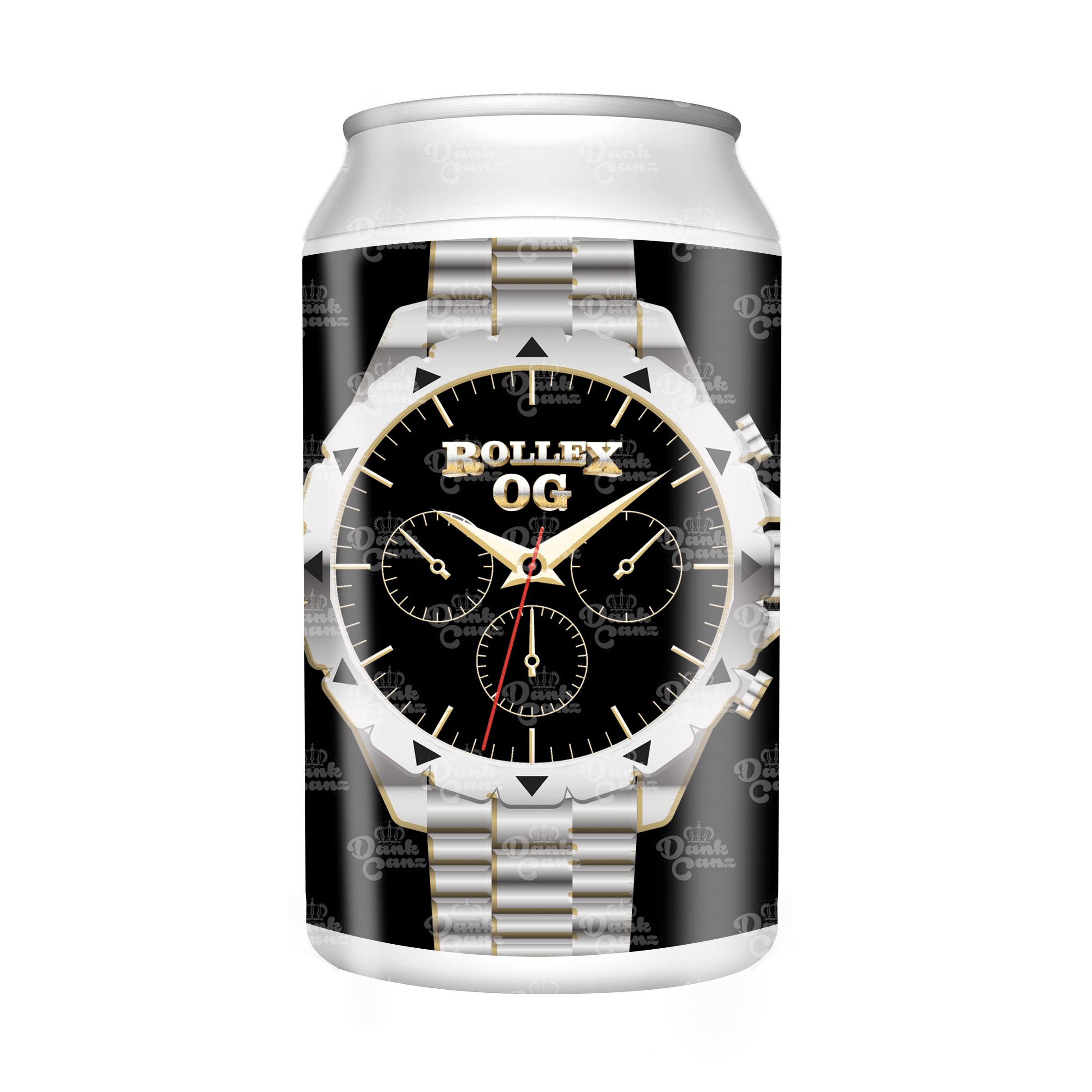 Rollex OG 3.5g Plastic Soda Cans - DC Packaging Custom Cannabis Packaging
