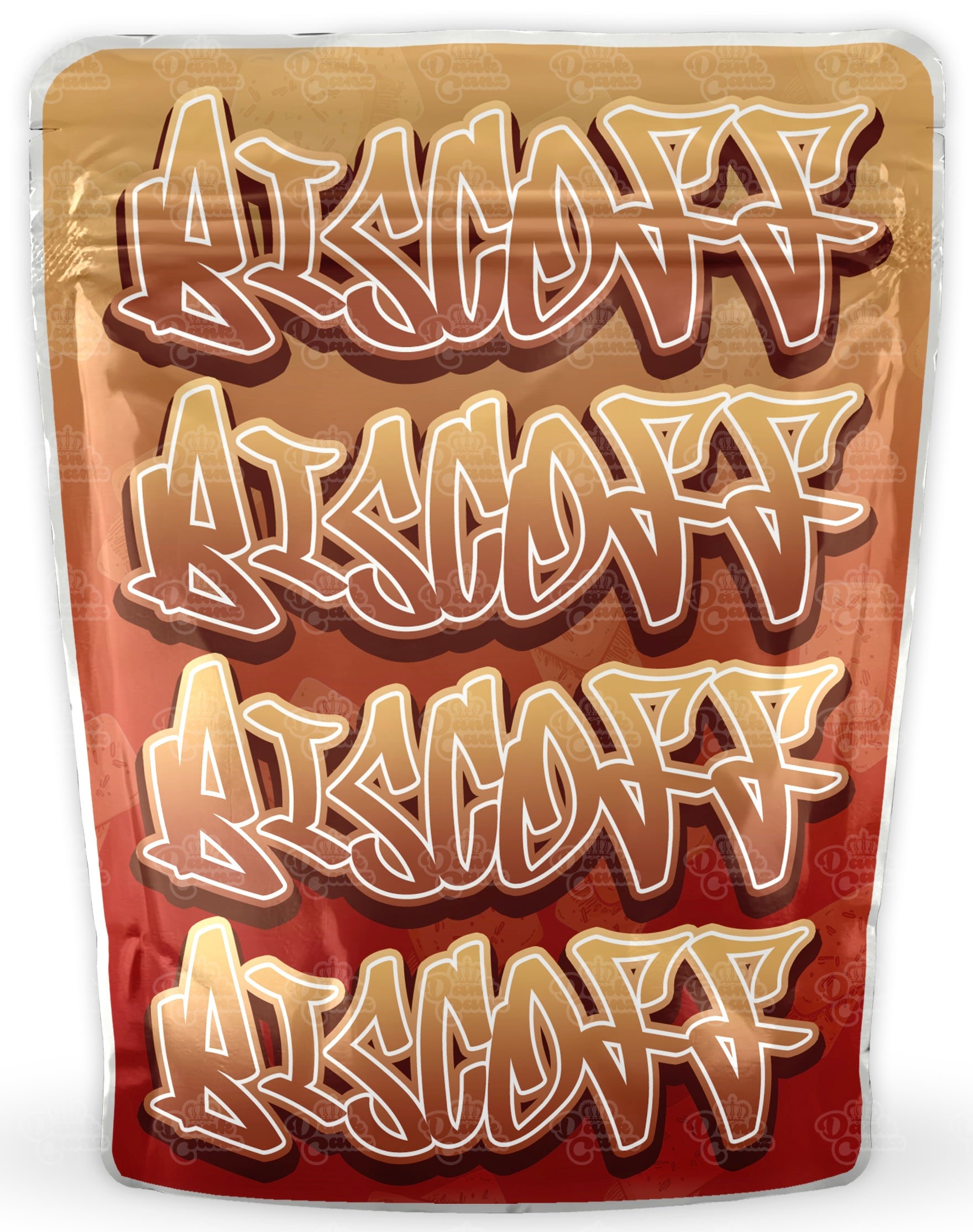 Biscoff Mylar Bags - DC Packaging Custom Cannabis Packaging