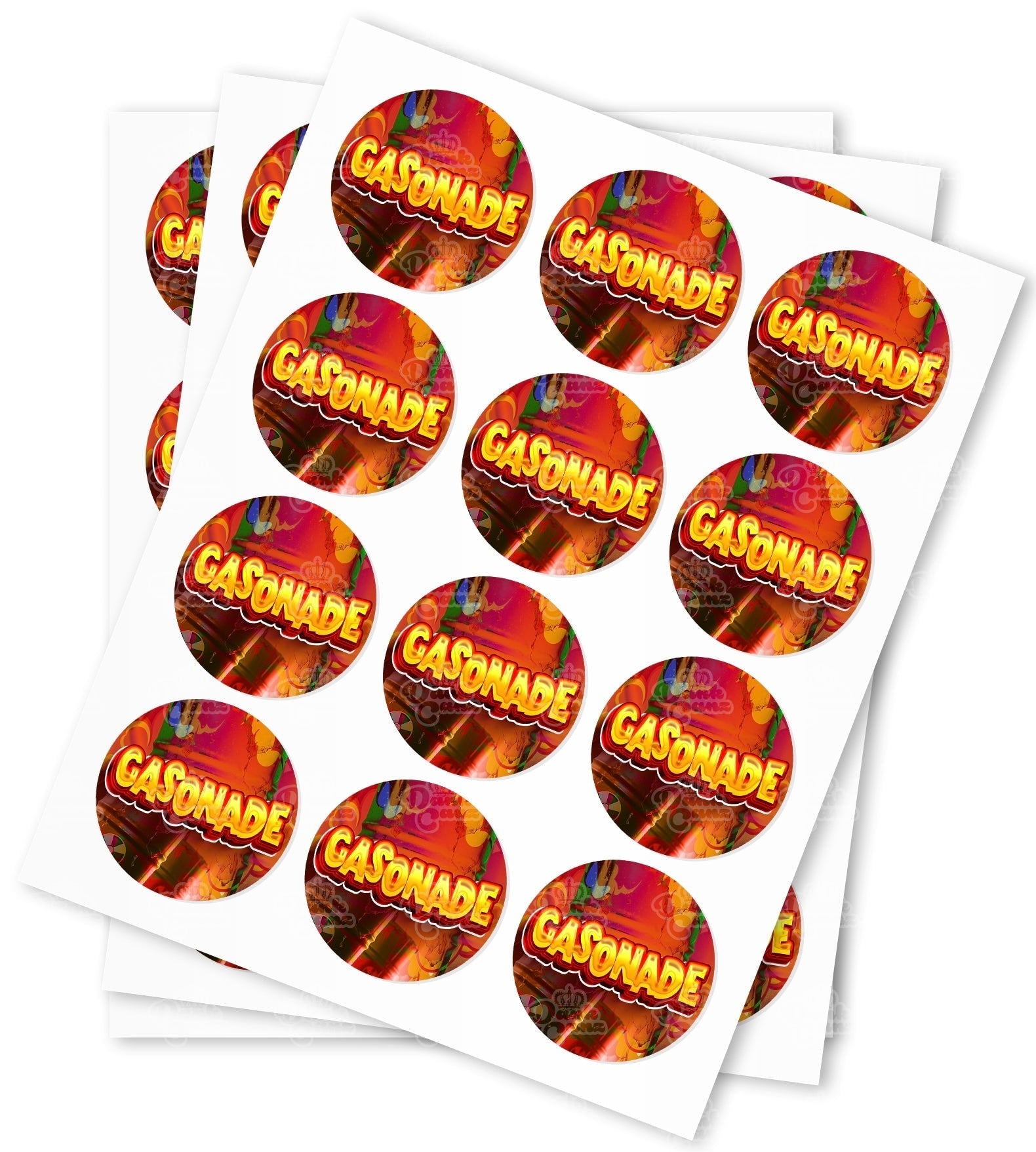 Gasonade Strain Stickers - DC Packaging Custom Cannabis Packaging