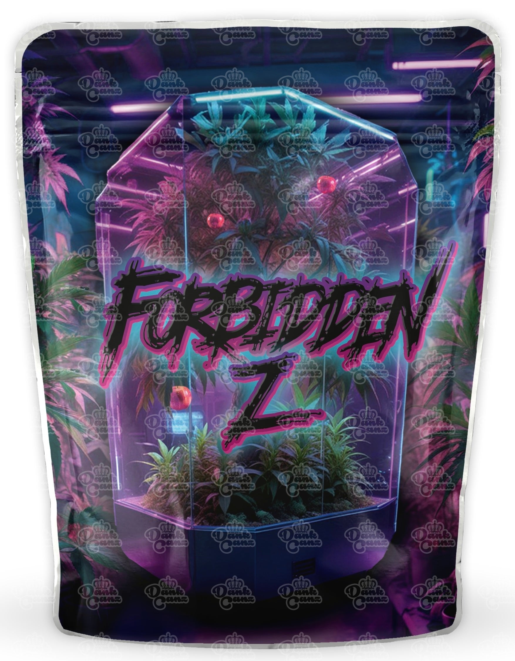 Forbidden Z Mylar Bags - DC Packaging Custom Cannabis Packaging