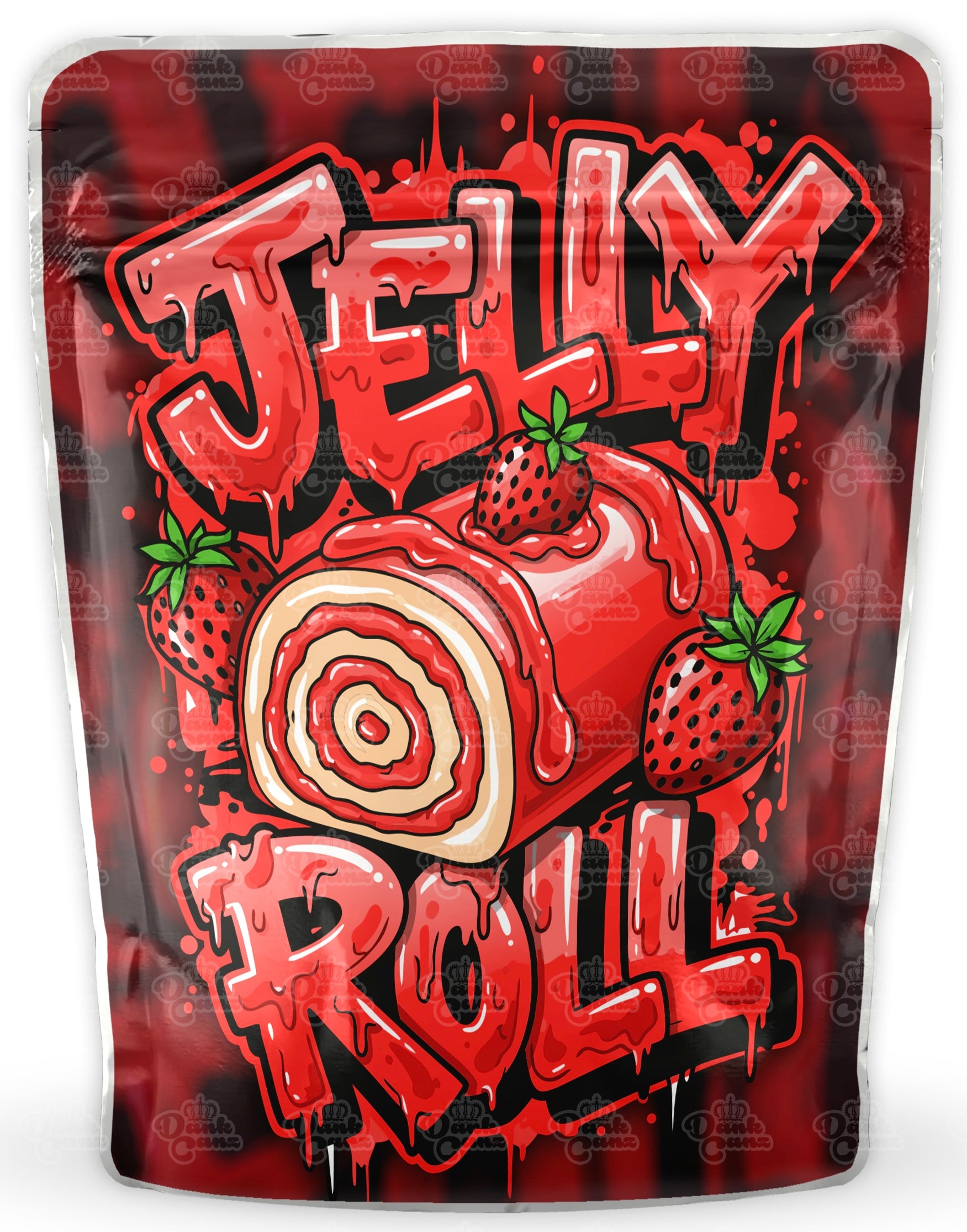 Jelly Roll Mylar Bags - DC Packaging Custom Cannabis Packaging
