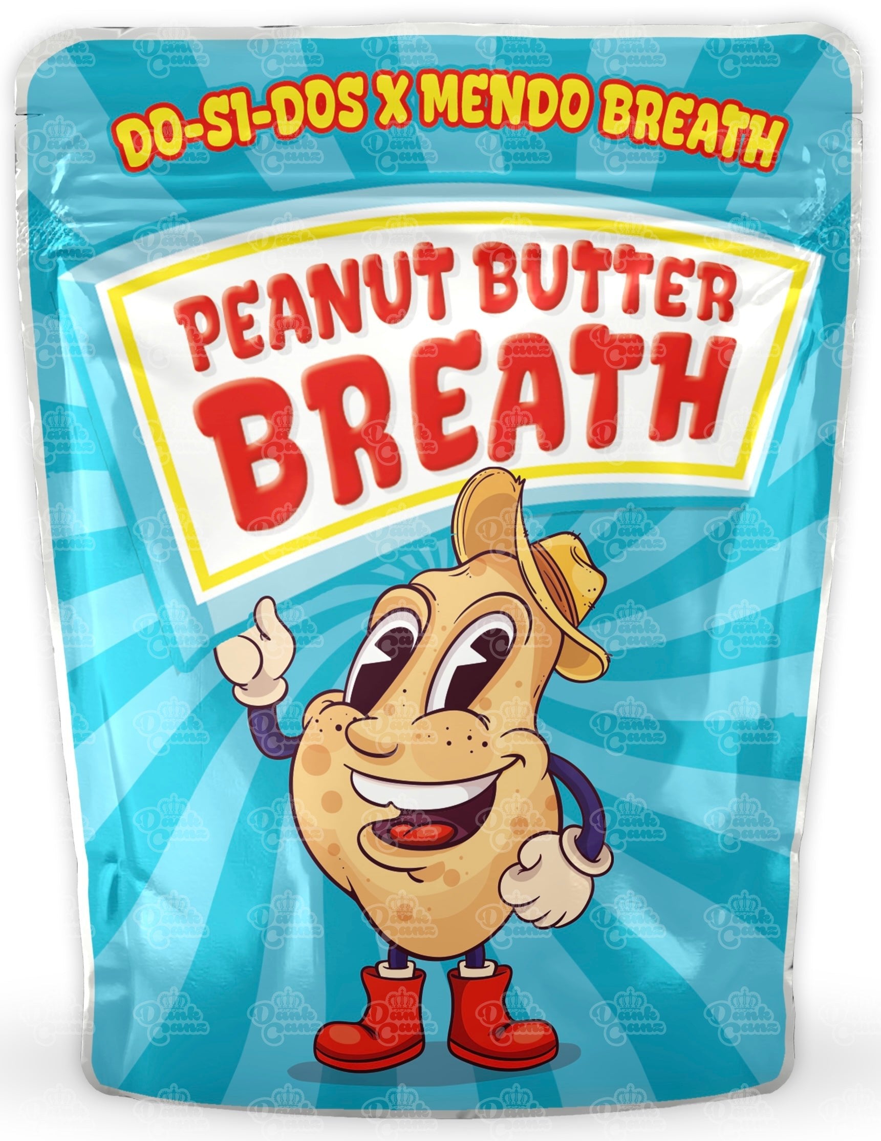 Peanut Butter Breath Mylar Bags - DC Packaging Custom Cannabis Packaging