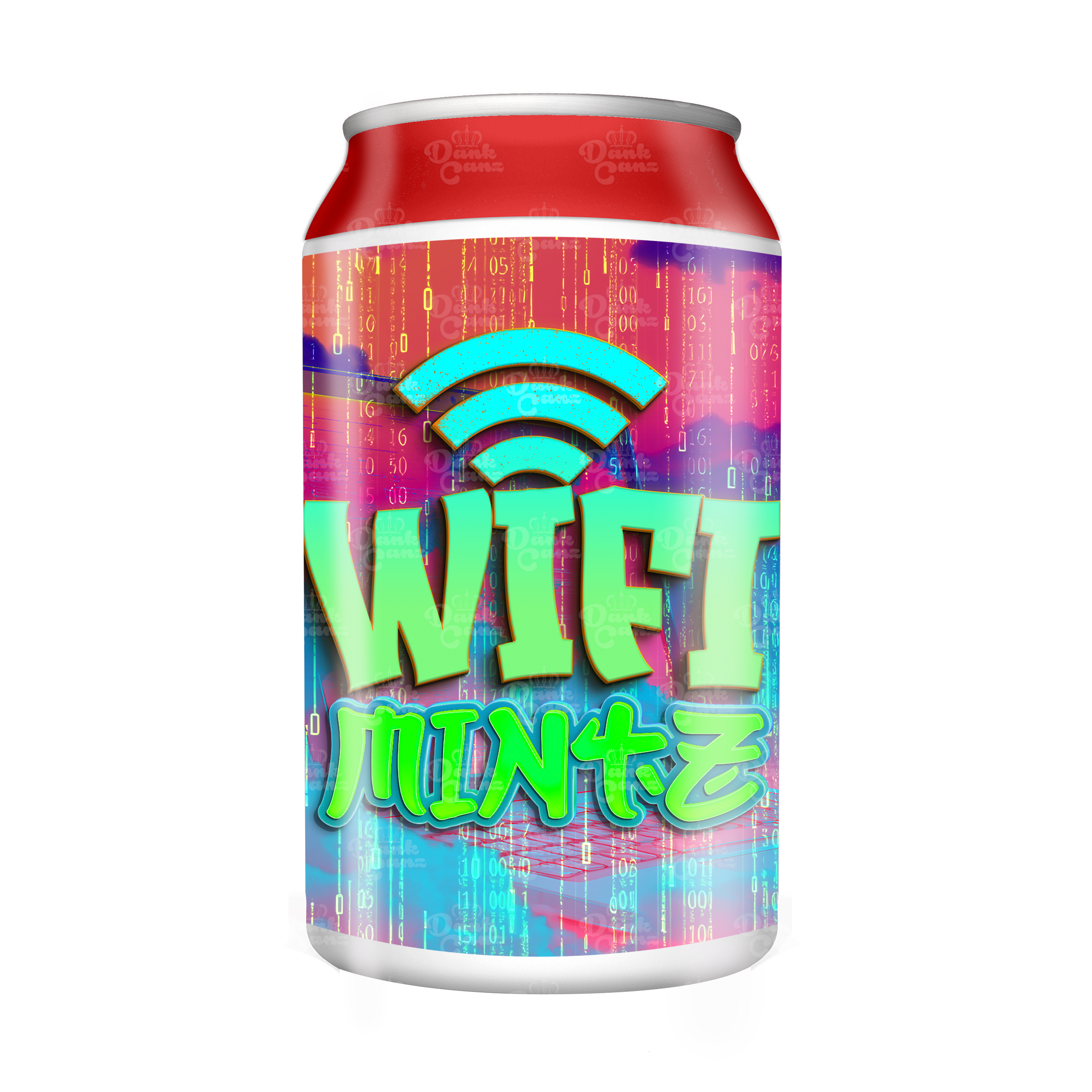 Wifi Mintz 3.5g Plastic Soda Cans - DC Packaging Custom Cannabis Packaging