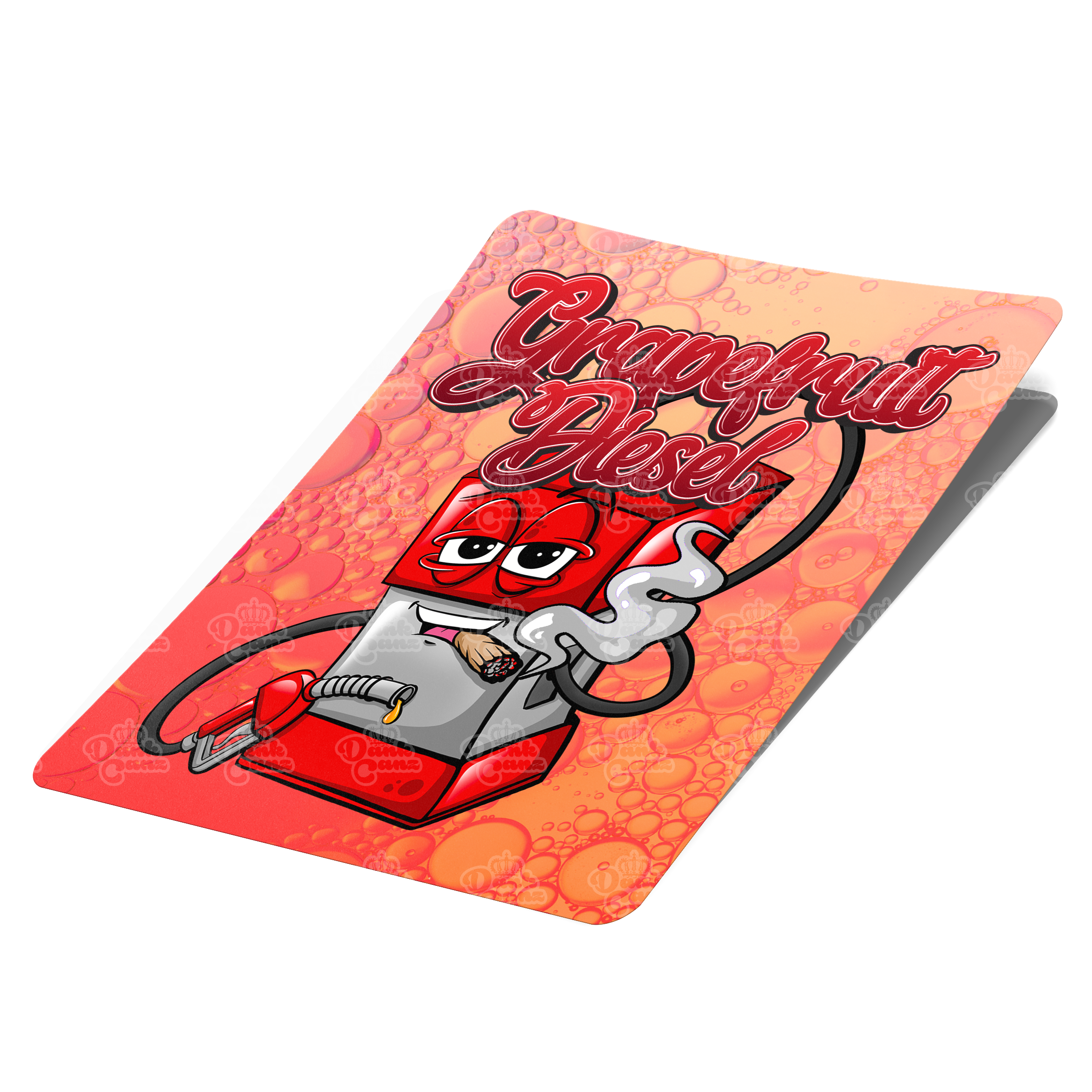 Grapefruit Diesel Mylar Bag Labels - Labels only - DC Packaging Custom Cannabis Packaging