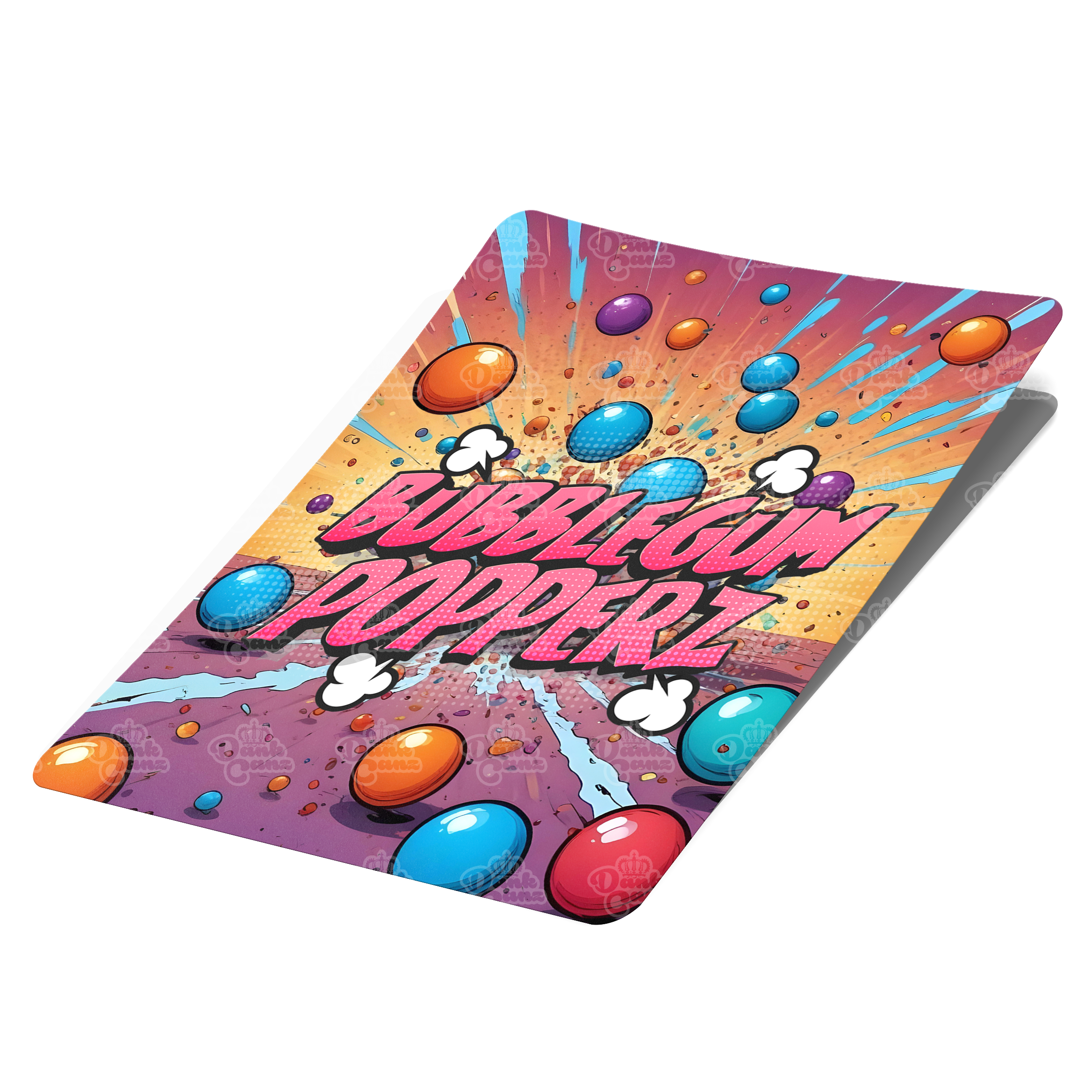 Bubblegum Popperz Mylar Bag Labels - Labels only - DC Packaging Custom Cannabis Packaging