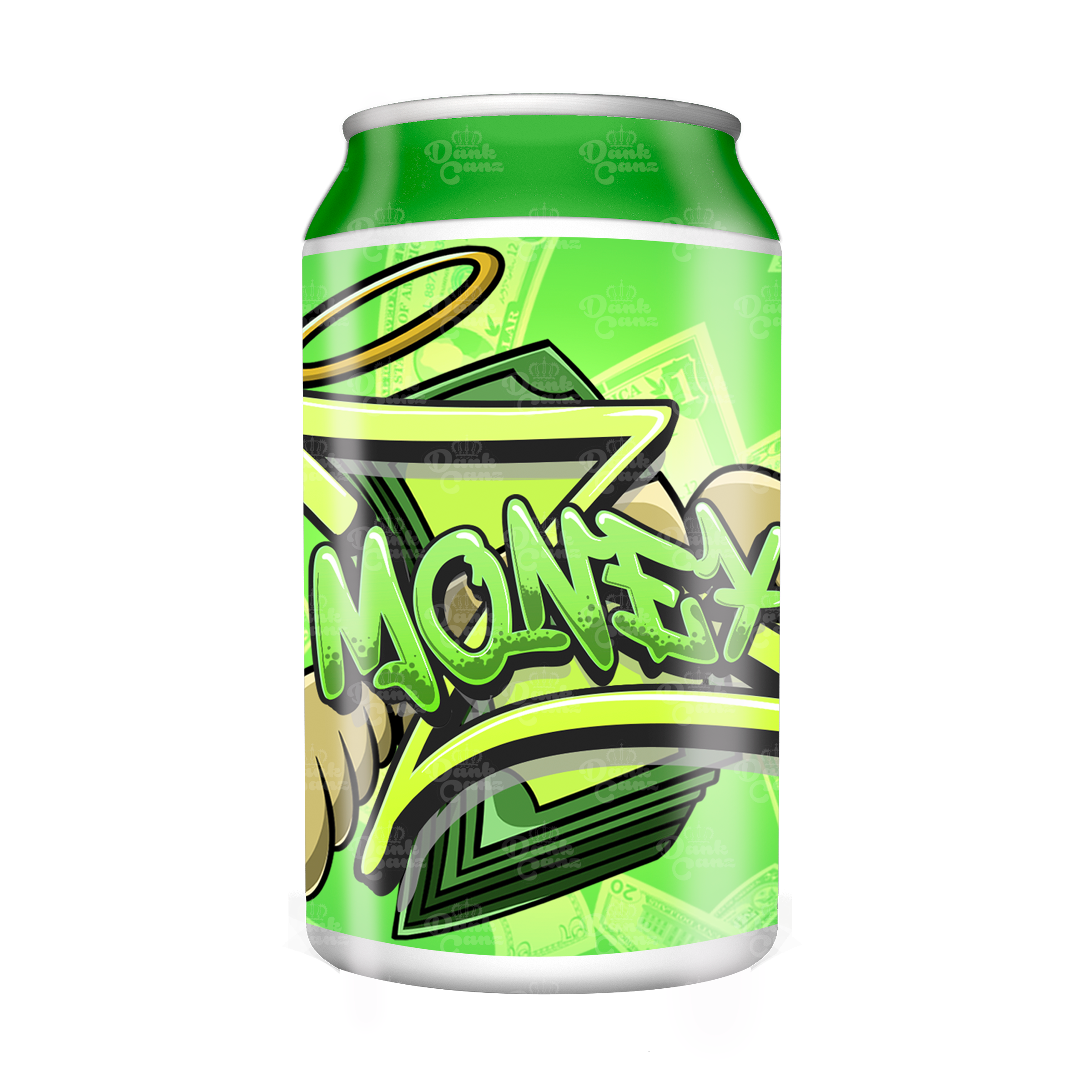Z Money 3.5g Plastic Soda Cans - DC Packaging Custom Cannabis Packaging