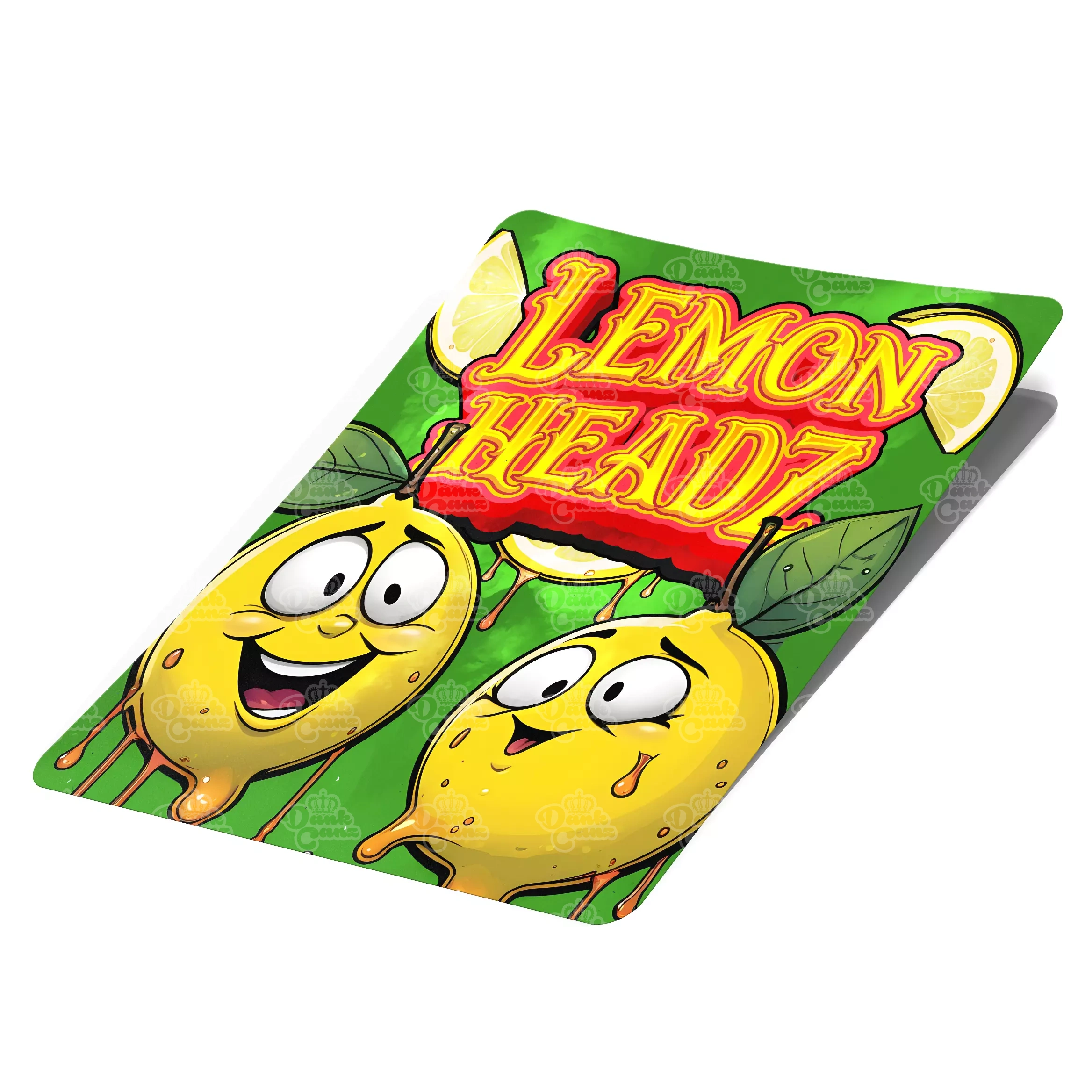 Lemon Headz Mylar Bag Labels - Labels only - DC Packaging Custom Cannabis Packaging