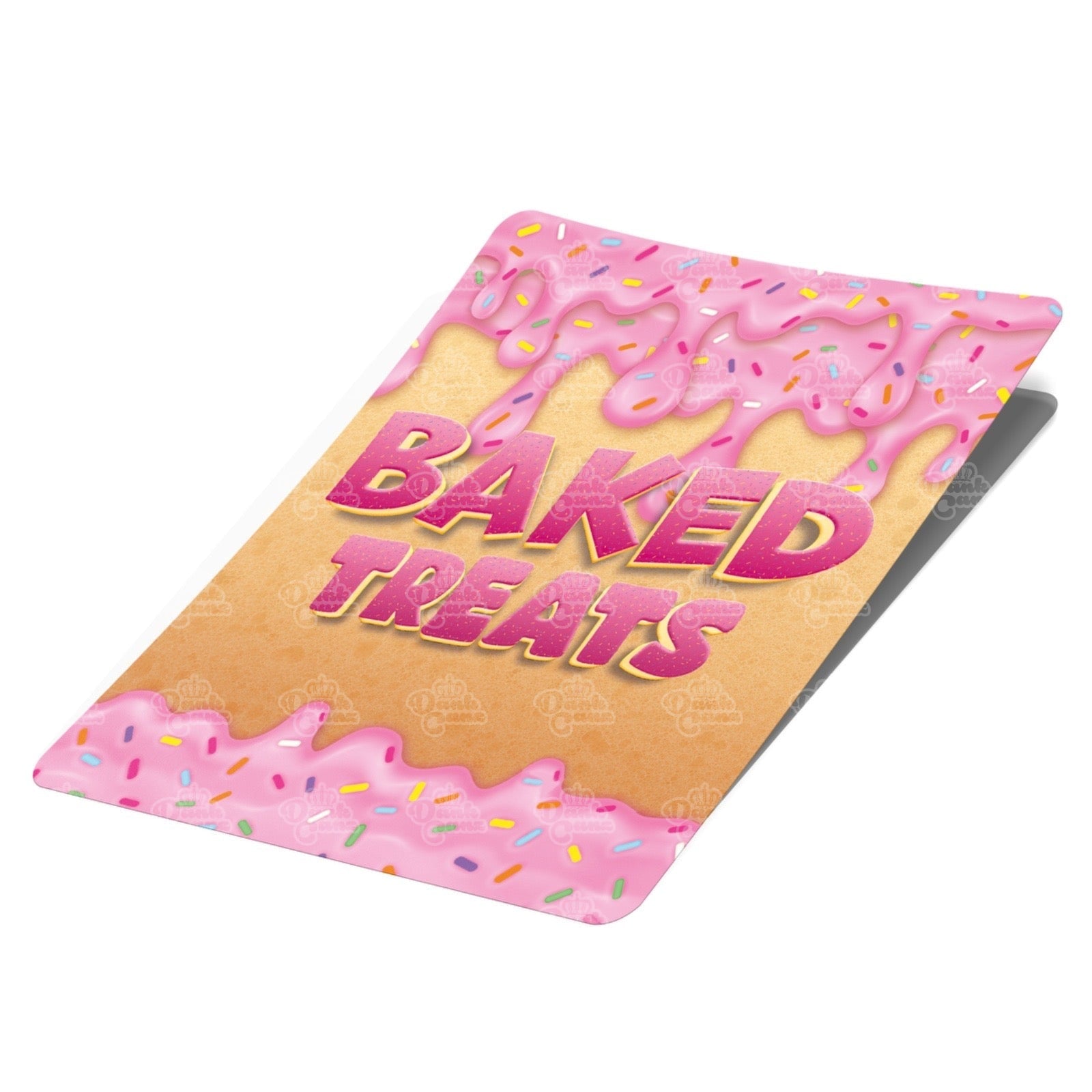 Baked Treats Mylar Bag Labels - Labels only - DC Packaging Custom Cannabis Packaging