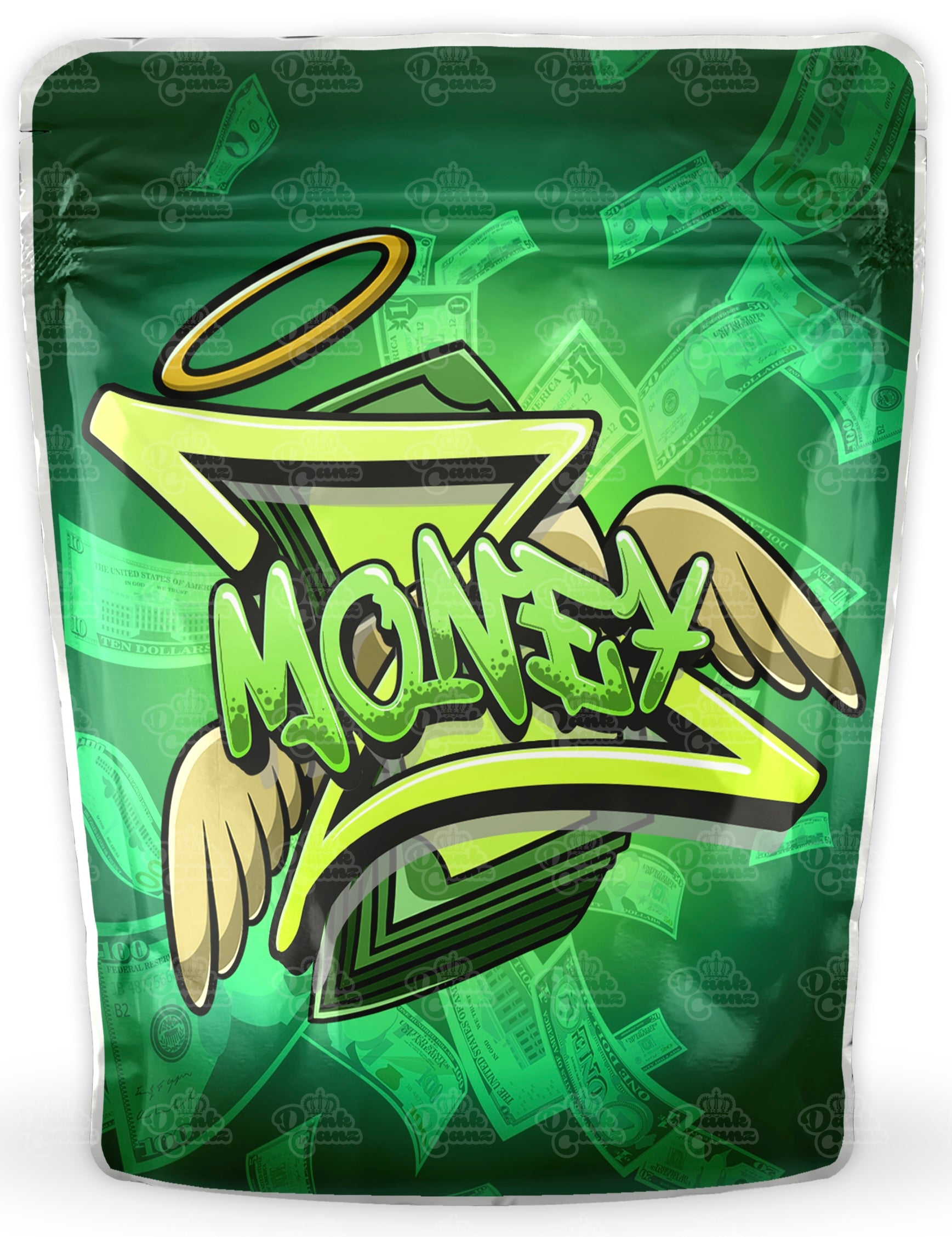 Z Money Mylar Bags - DC Packaging Custom Cannabis Packaging