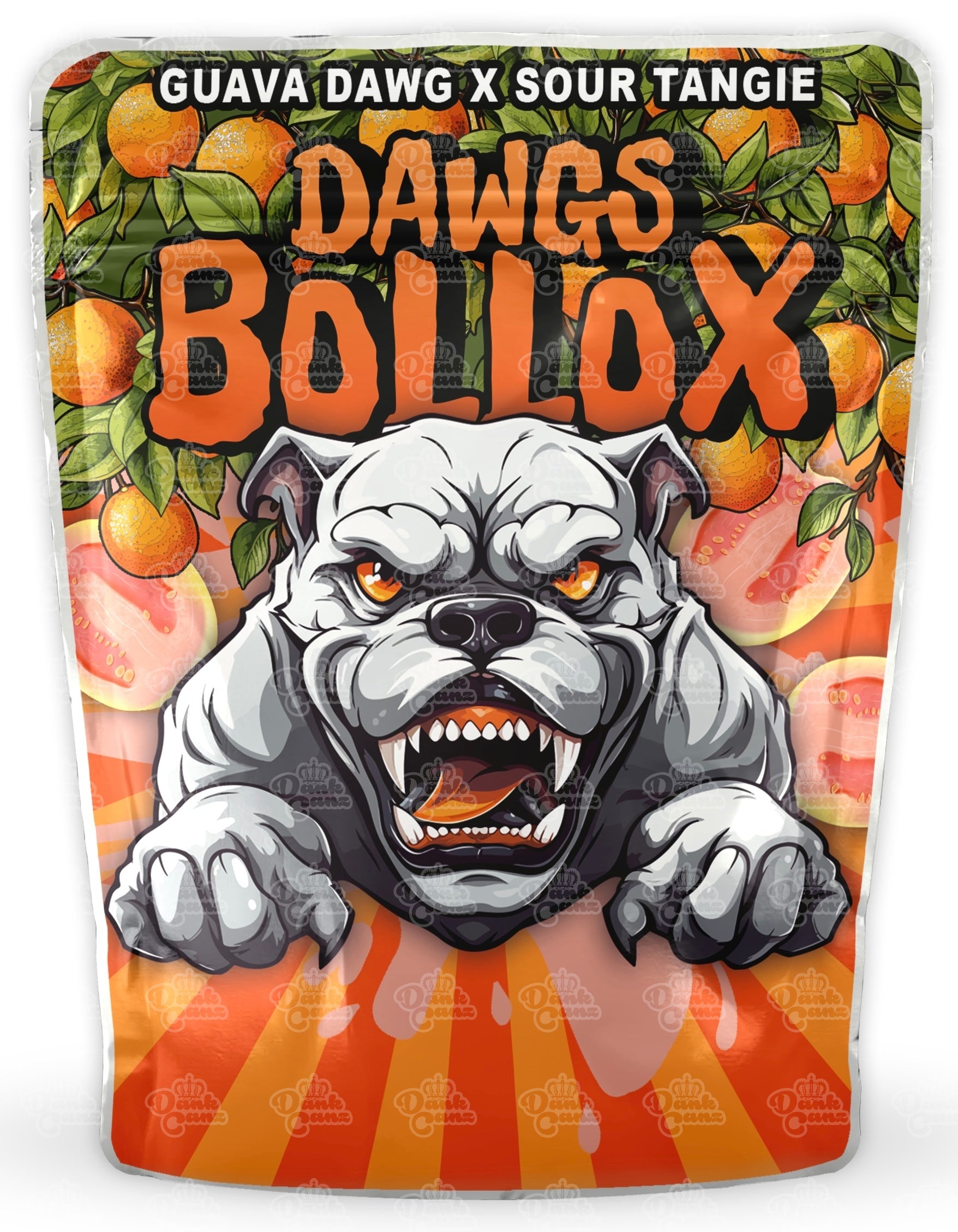 Dawgs Bollox Mylar Bags - DC Packaging Custom Cannabis Packaging