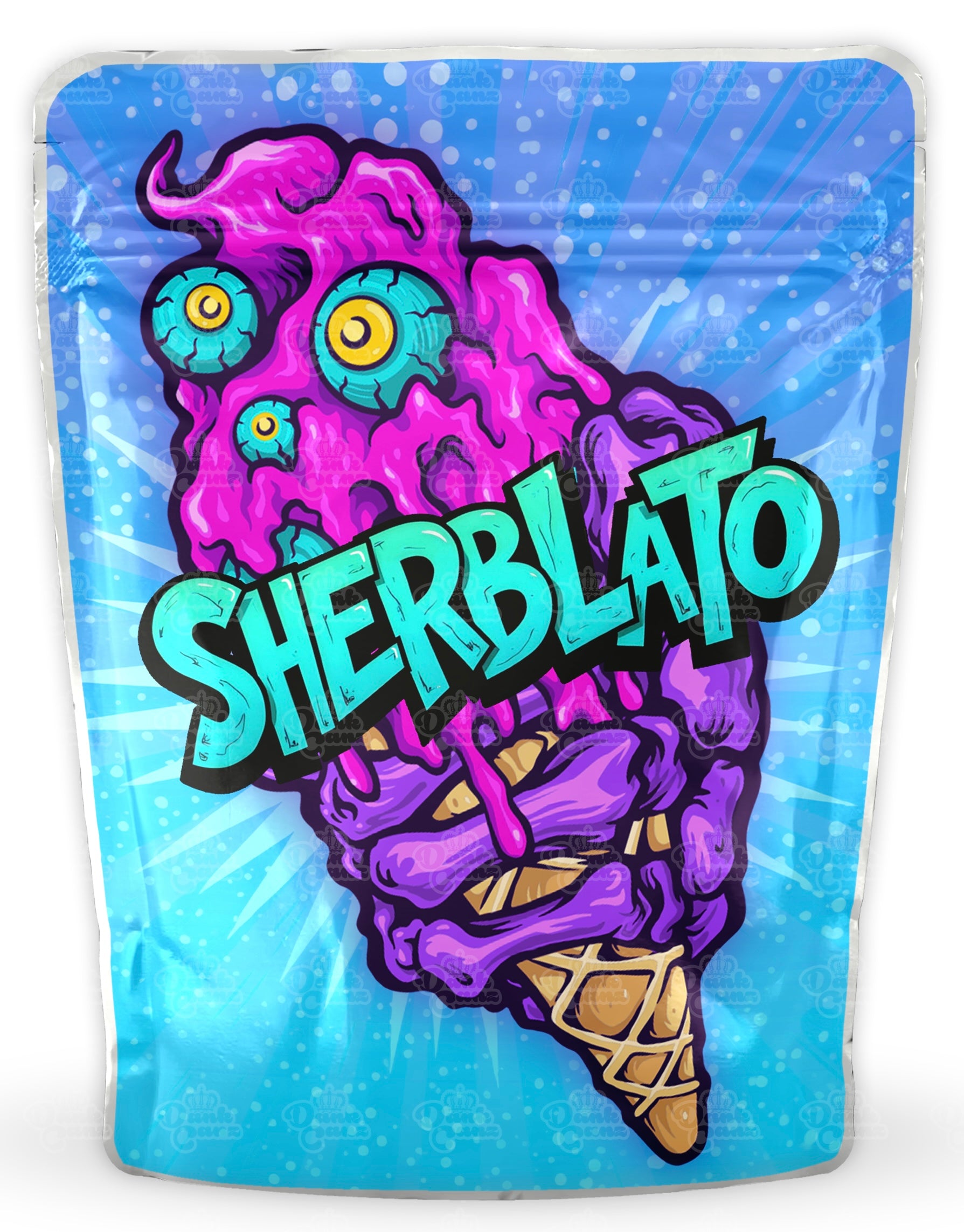 Sherblato Mylar Bags - DC Packaging Custom Cannabis Packaging