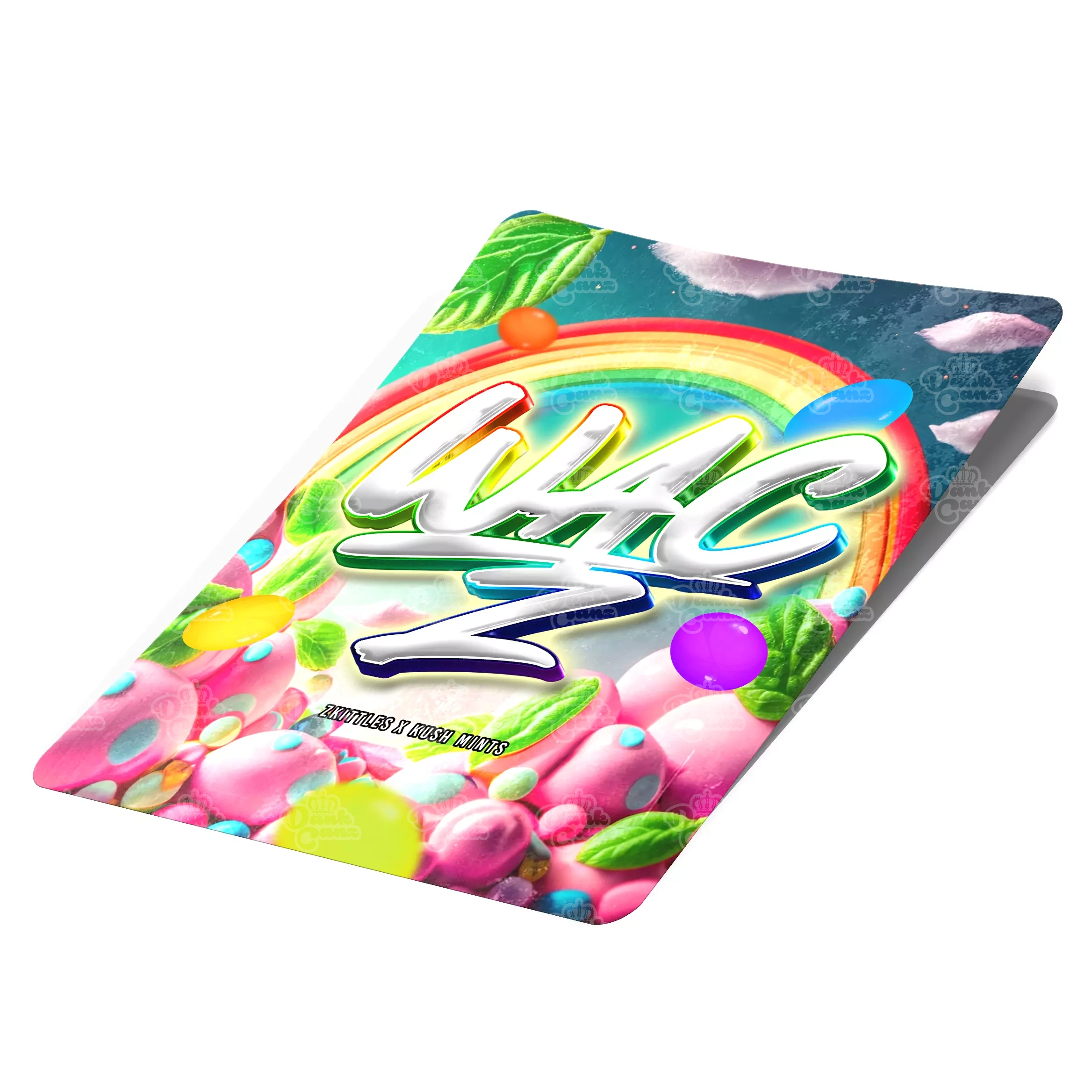 WAC Z Mylar Bag Labels - Labels only - DC Packaging Custom Cannabis Packaging