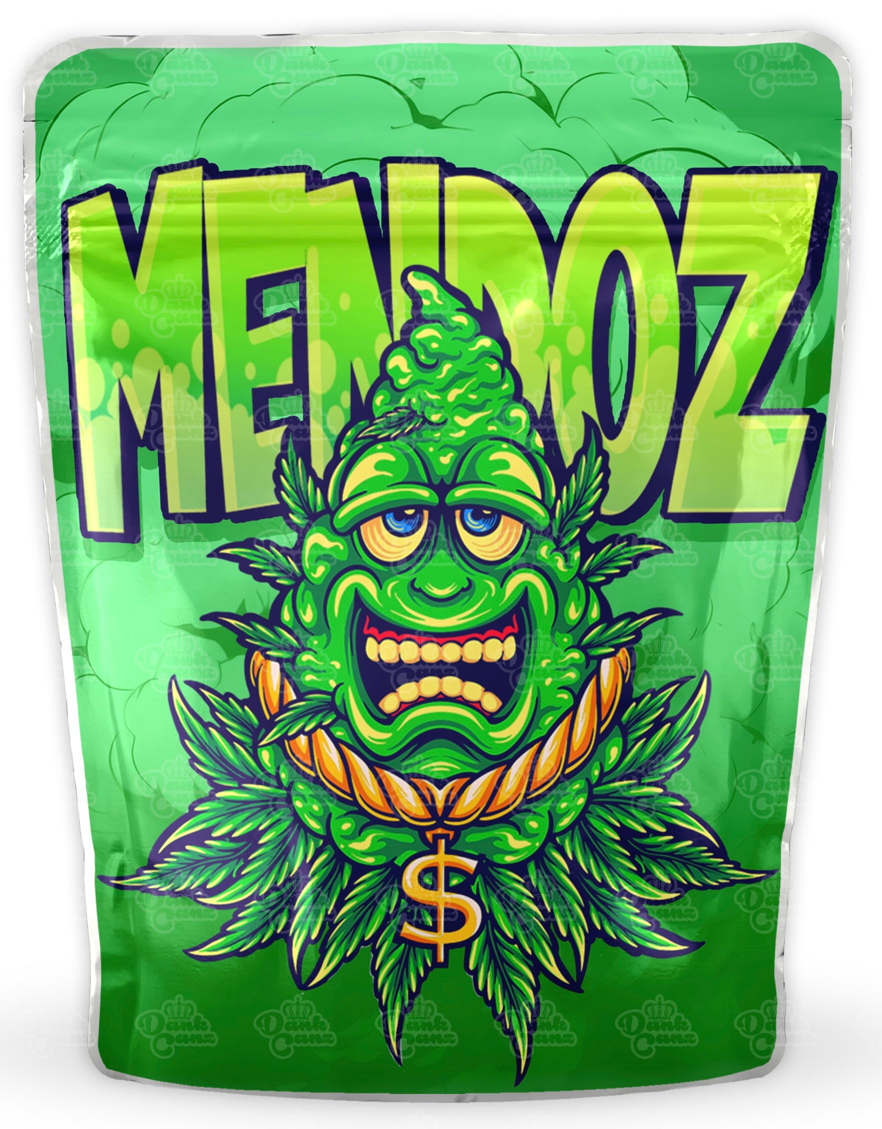 Mendoz Mylar Bags - DC Packaging Custom Cannabis Packaging