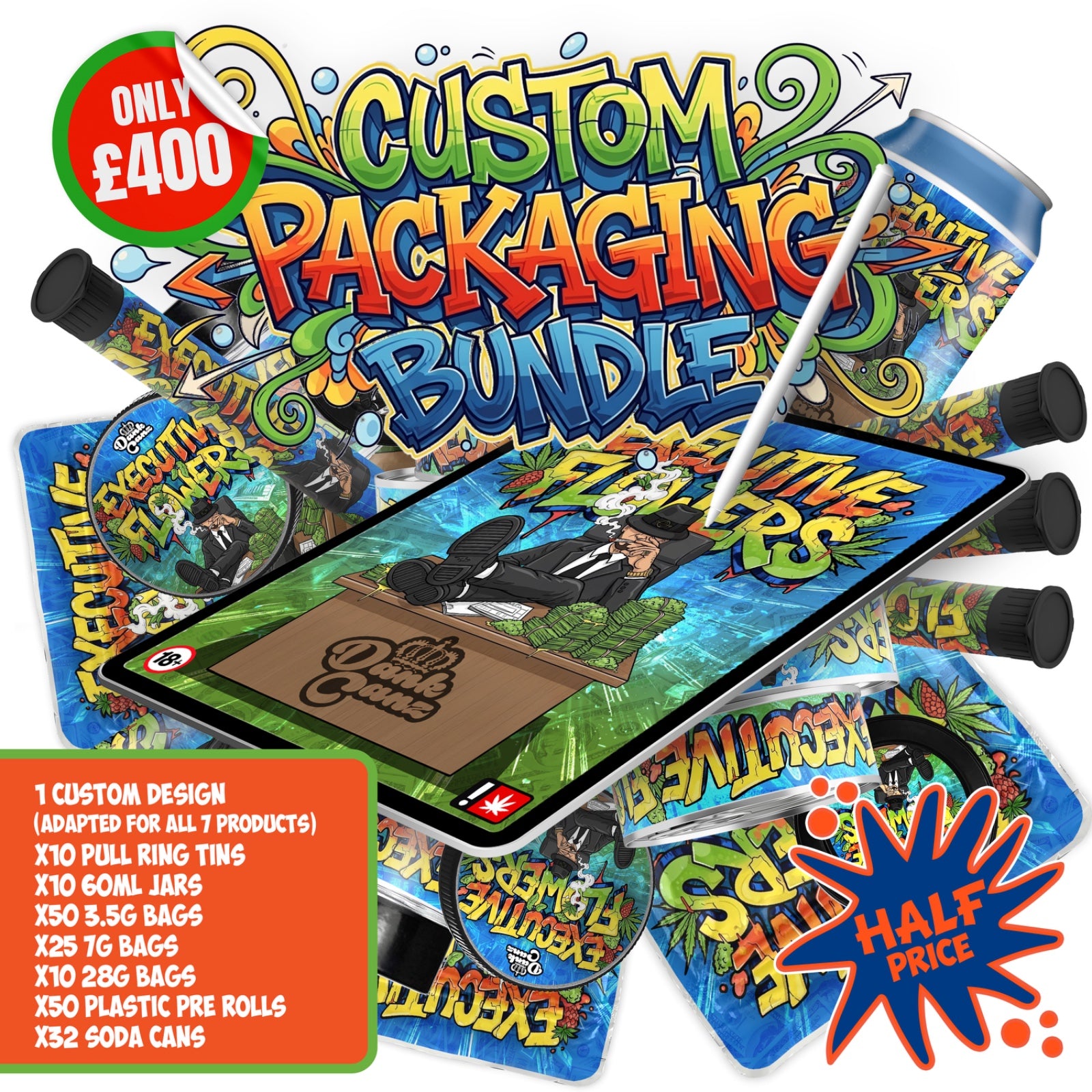 Custom Packaging Bundle - DC Packaging Custom Cannabis Packaging