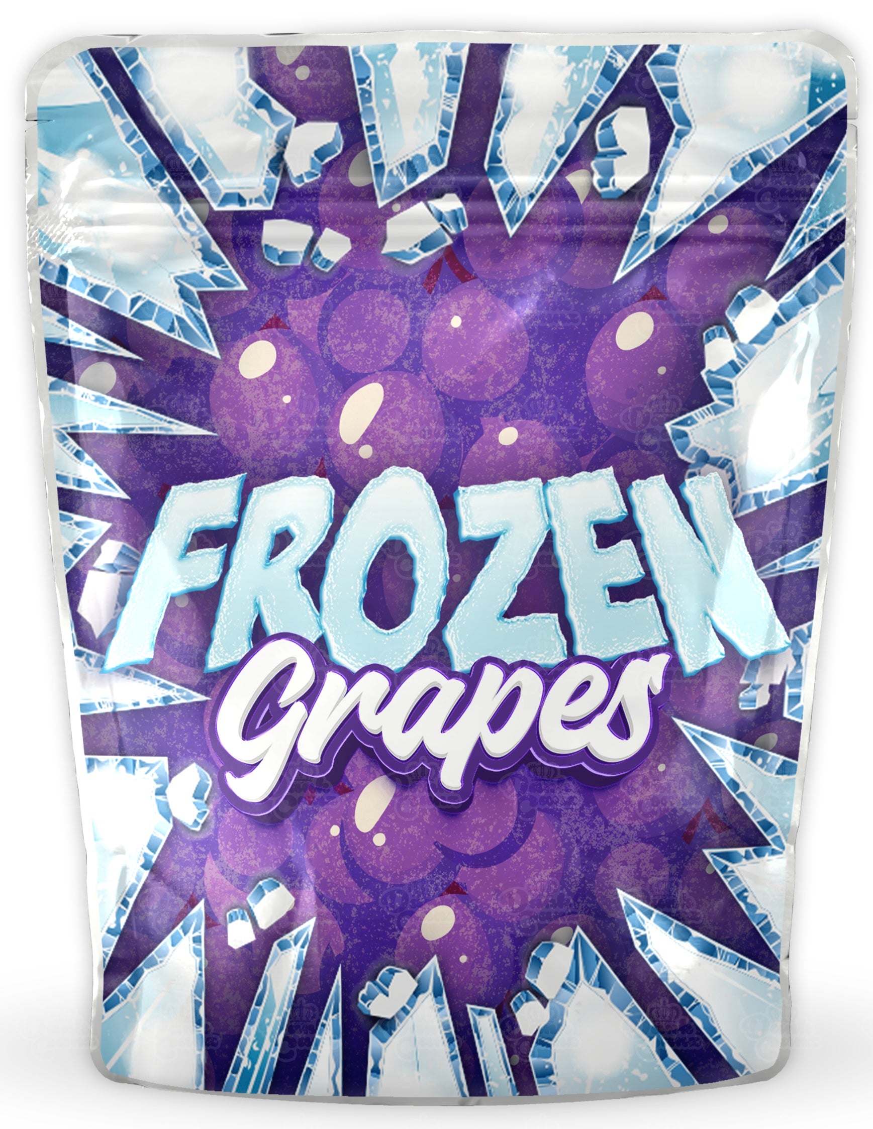 Frozen Grapes Mylar Bags - DC Packaging Custom Cannabis Packaging