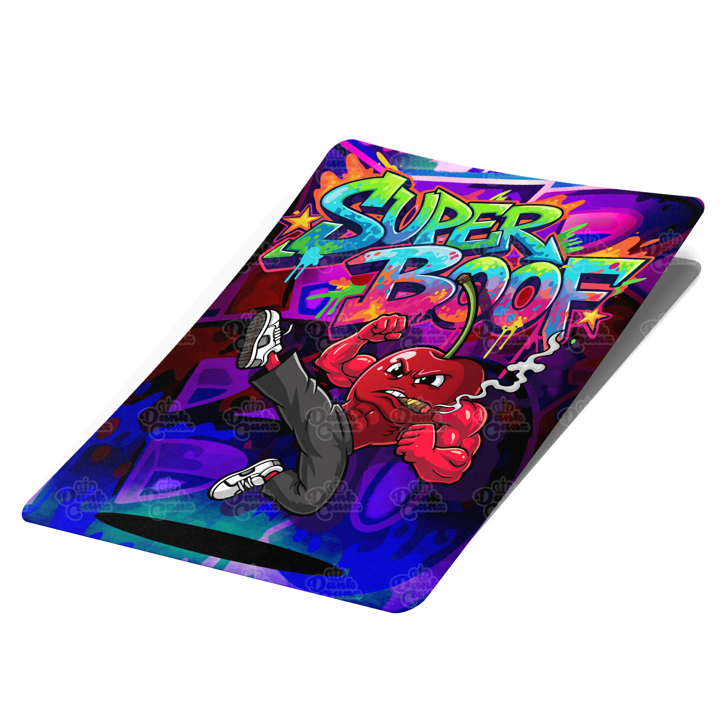 Super Boof Mylar Bag Labels - Labels only - DC Packaging Custom Cannabis Packaging