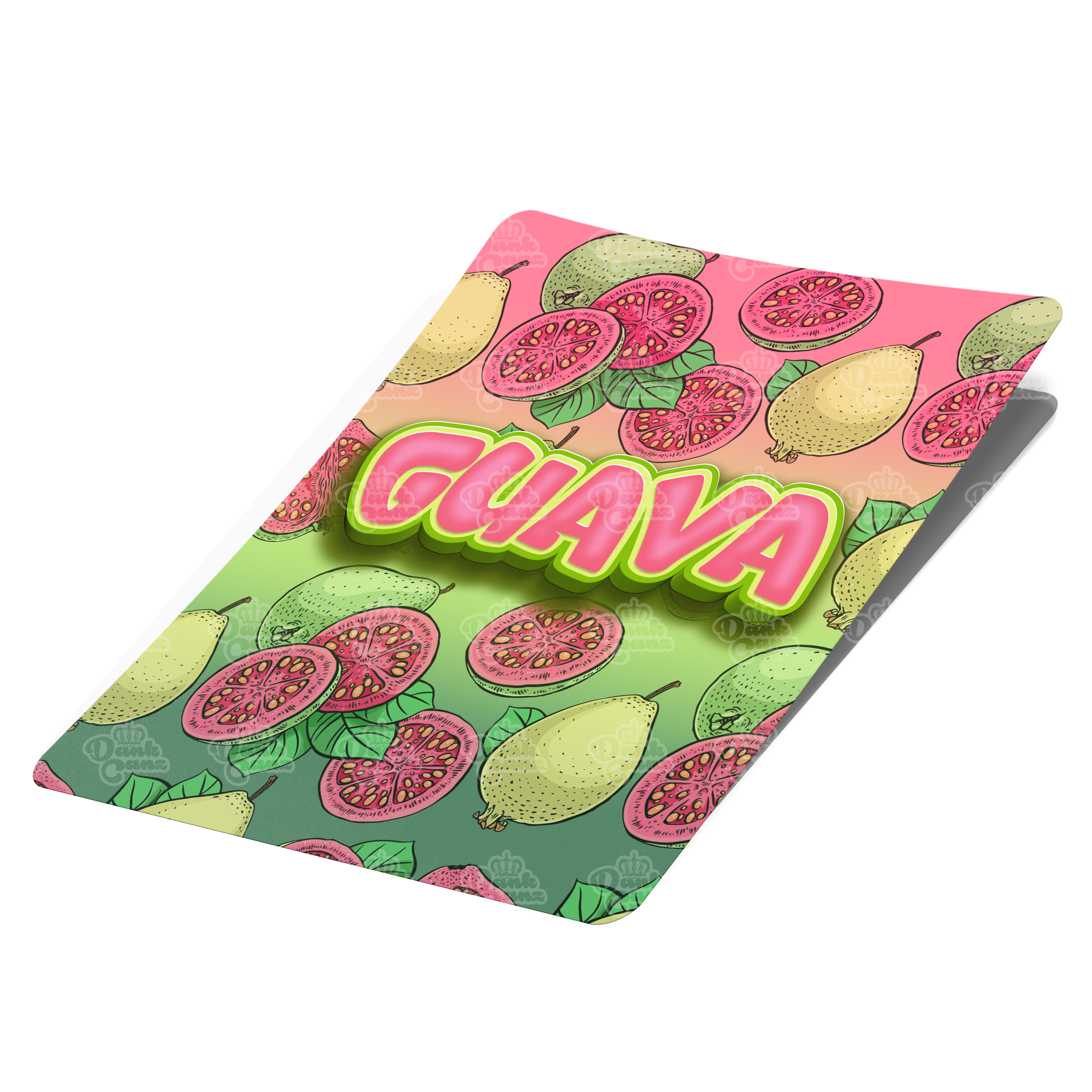 Guava Mylar Bag Labels - Labels only - DC Packaging Custom Cannabis Packaging
