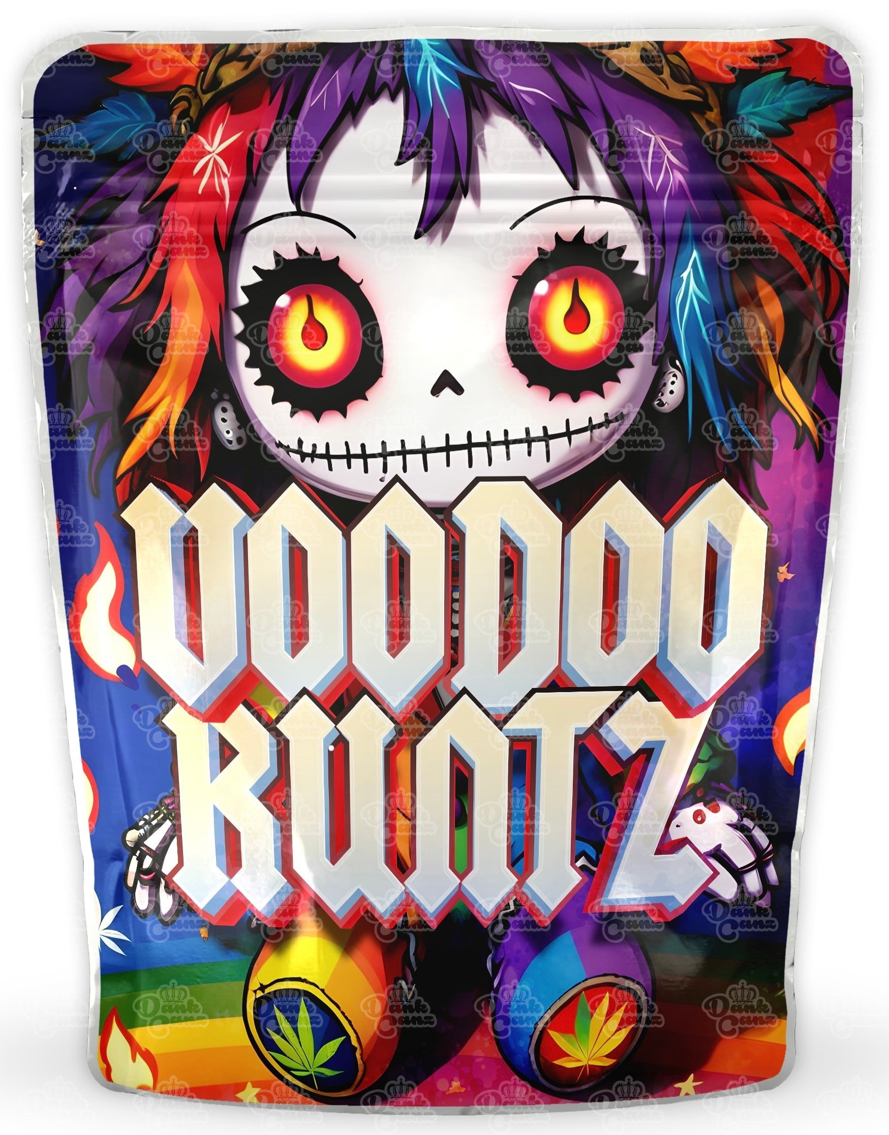 Voodoo Runtz Mylar Bags - DC Packaging Custom Cannabis Packaging