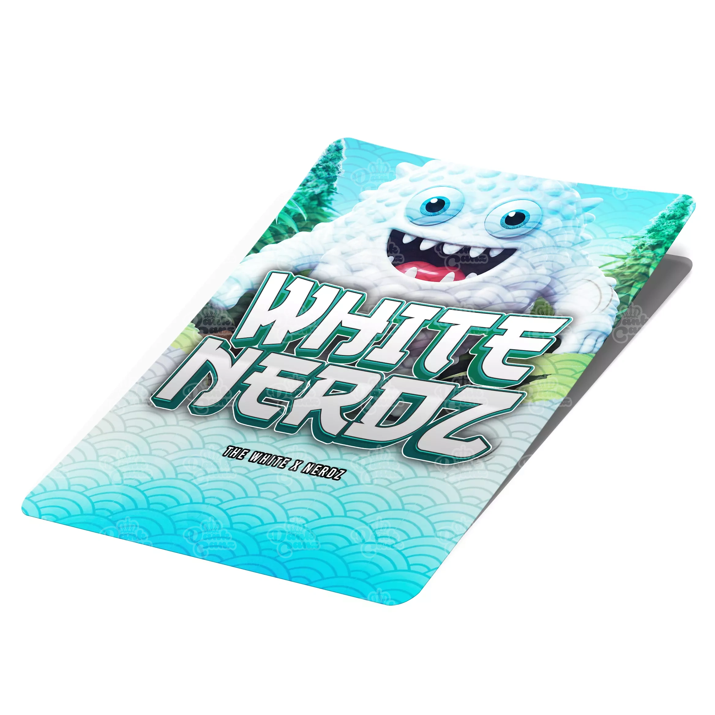 White Nerdz Mylar Bag Labels - Labels only - DC Packaging Custom Cannabis Packaging