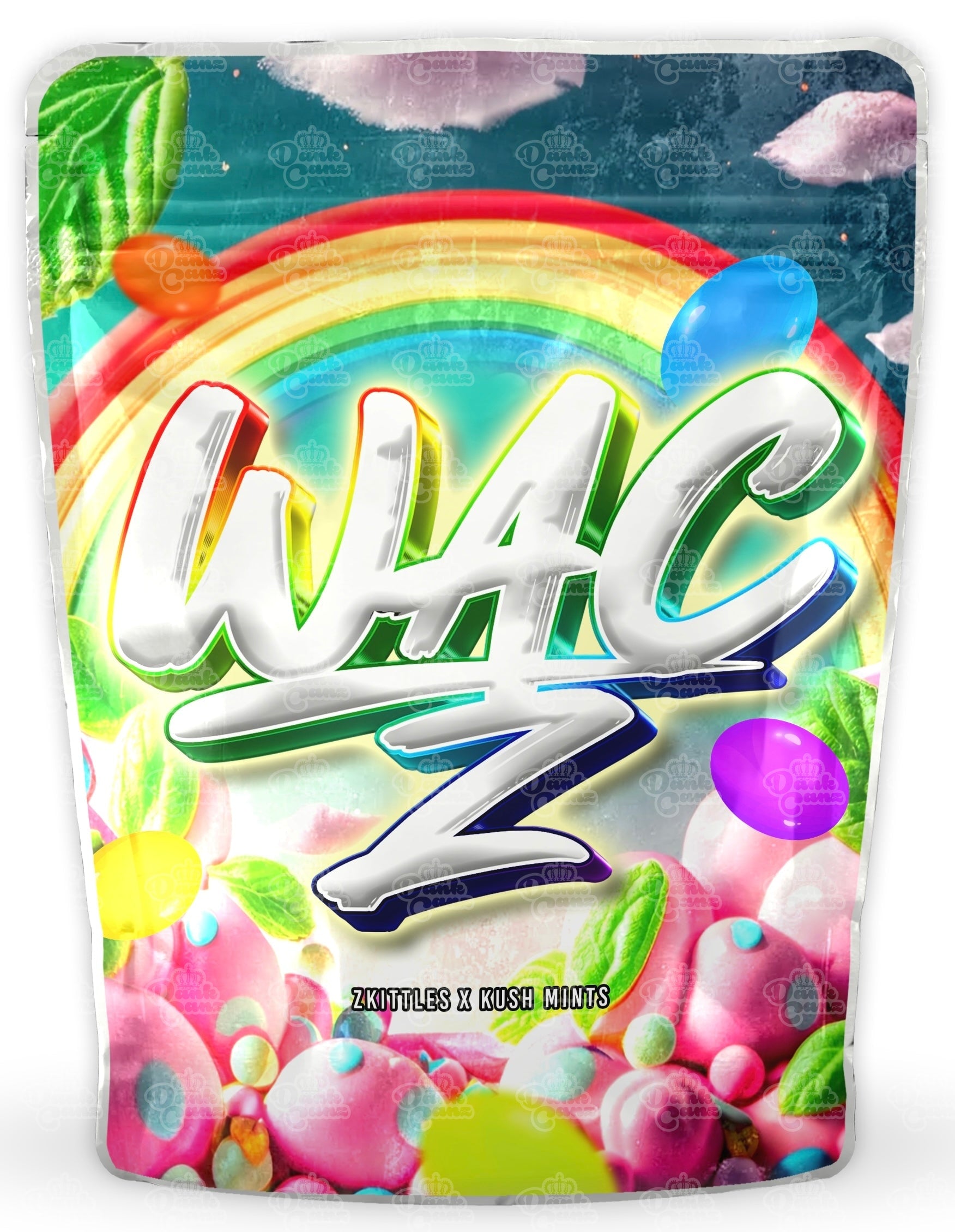 WAC Z Mylar Bags - DC Packaging Custom Cannabis Packaging
