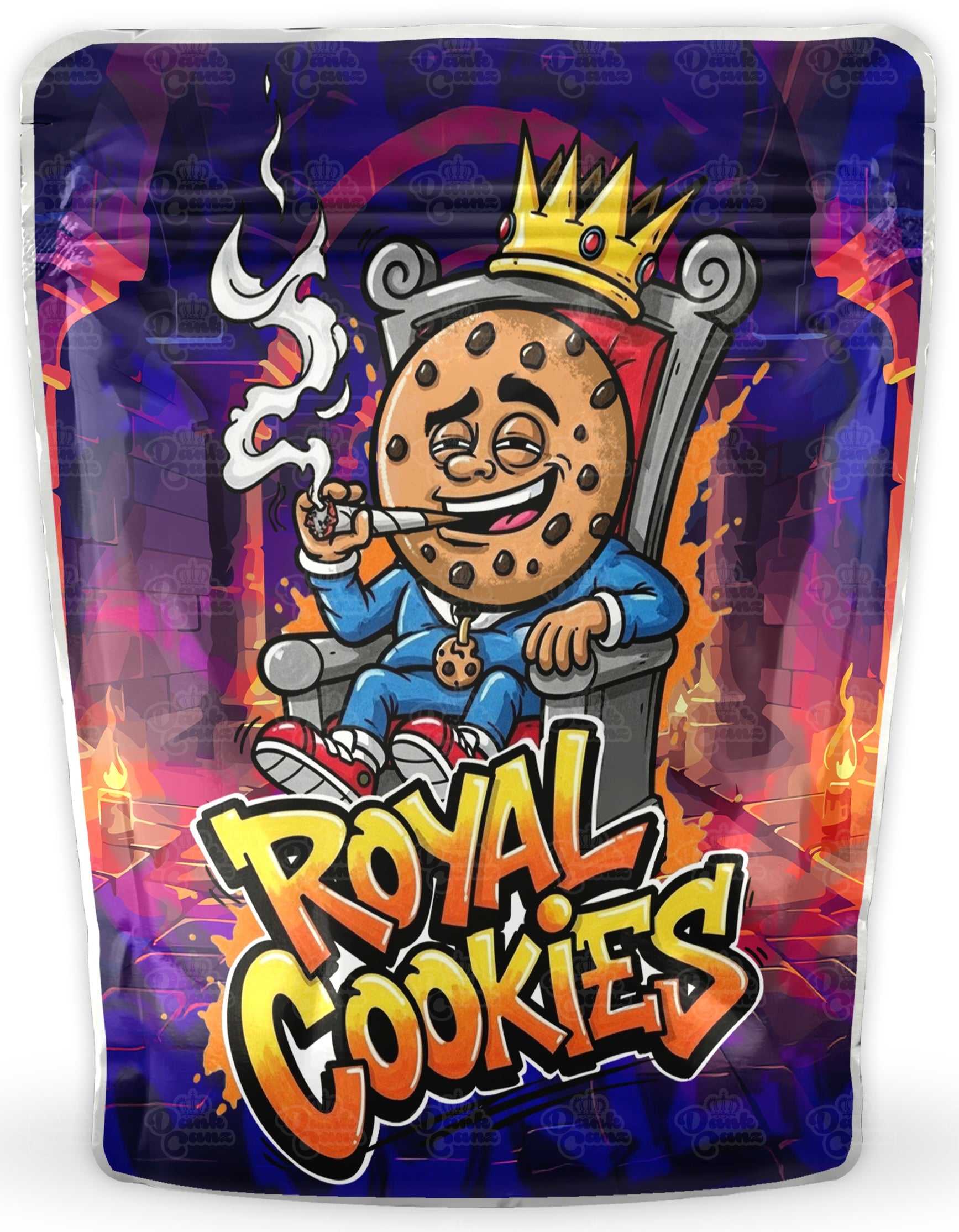 Royal Cookies Mylar Bags - DC Packaging Custom Cannabis Packaging