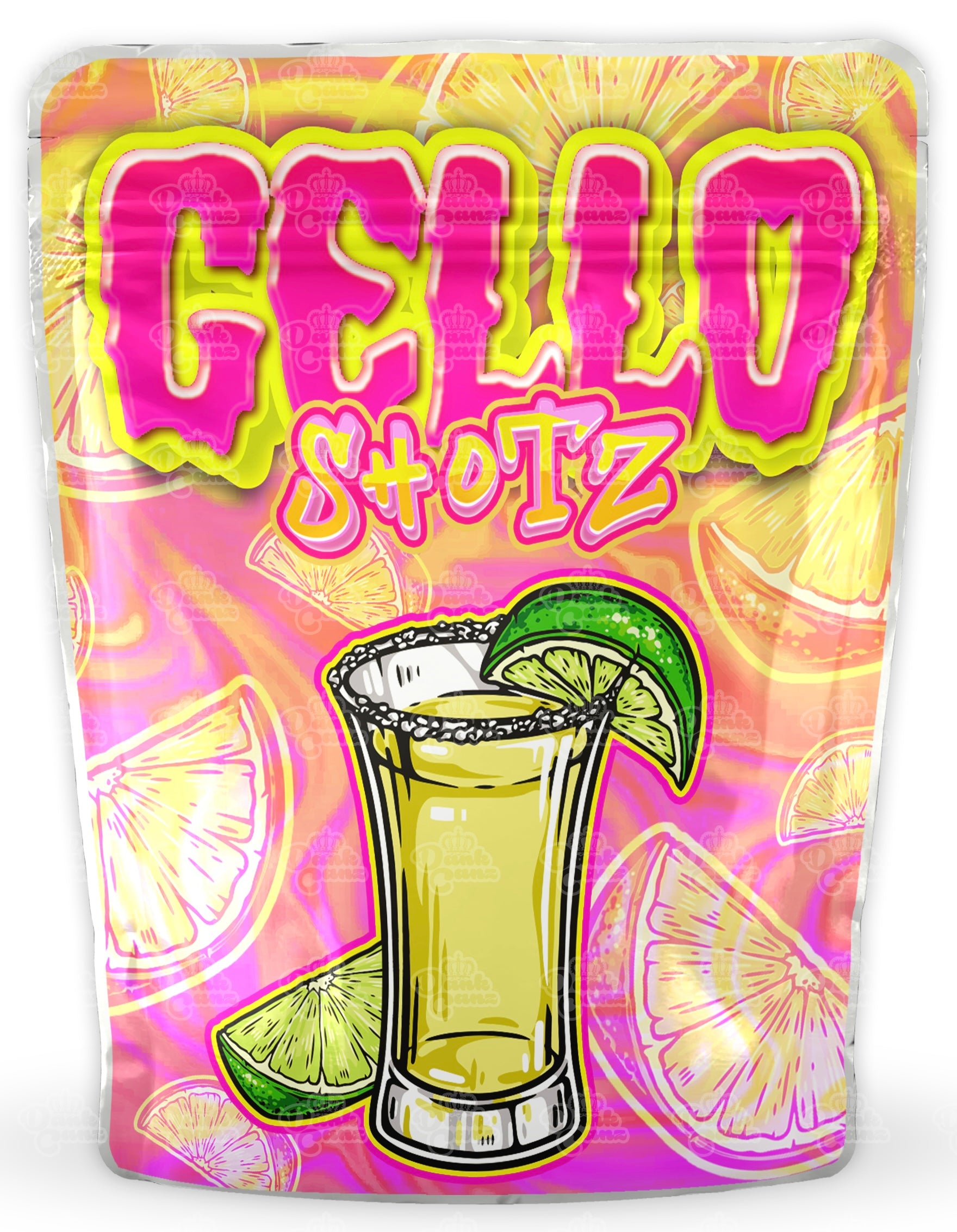 Gello Shotz Mylar Bags - DC Packaging Custom Cannabis Packaging