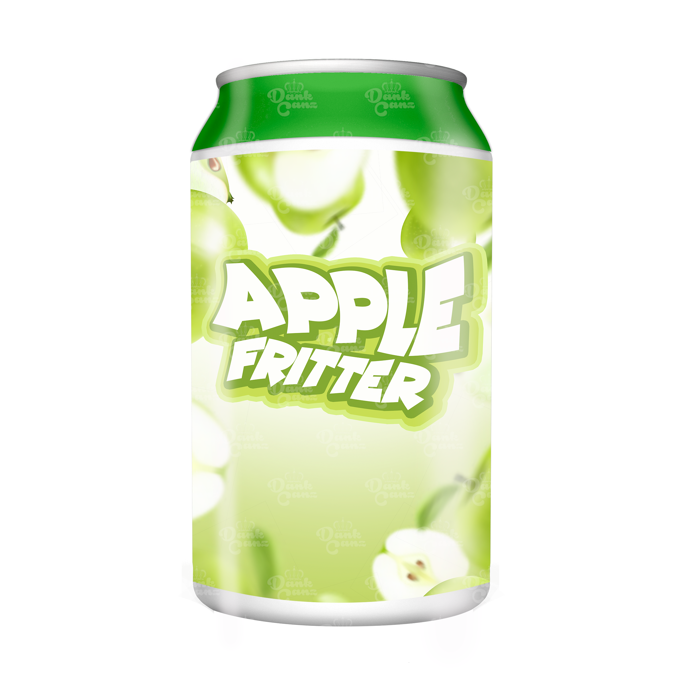 Apple Fritter 3.5g Plastic Soda Cans - DC Packaging Custom Cannabis Packaging
