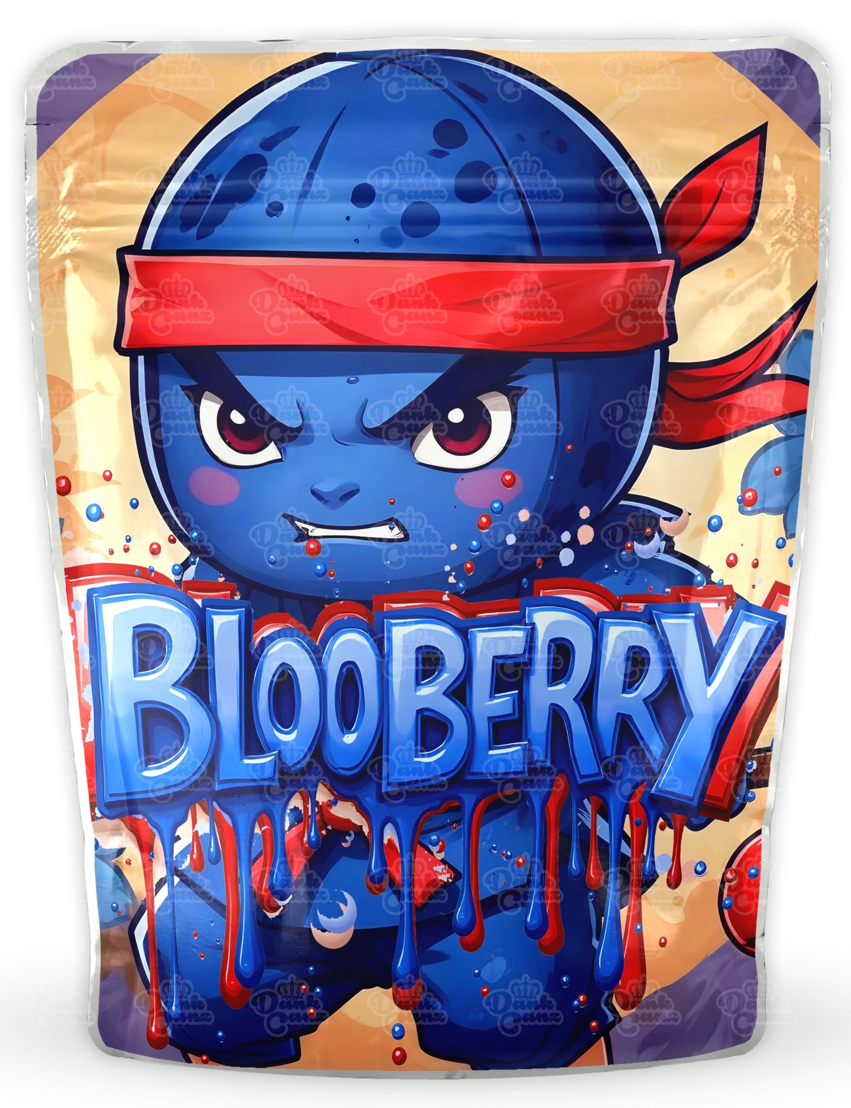 Blooberry Mylar Bags - DC Packaging Custom Cannabis Packaging