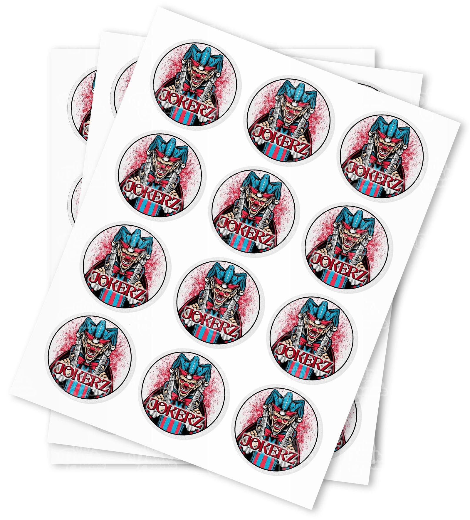Jokerz Strain Stickers - DC Packaging Custom Cannabis Packaging