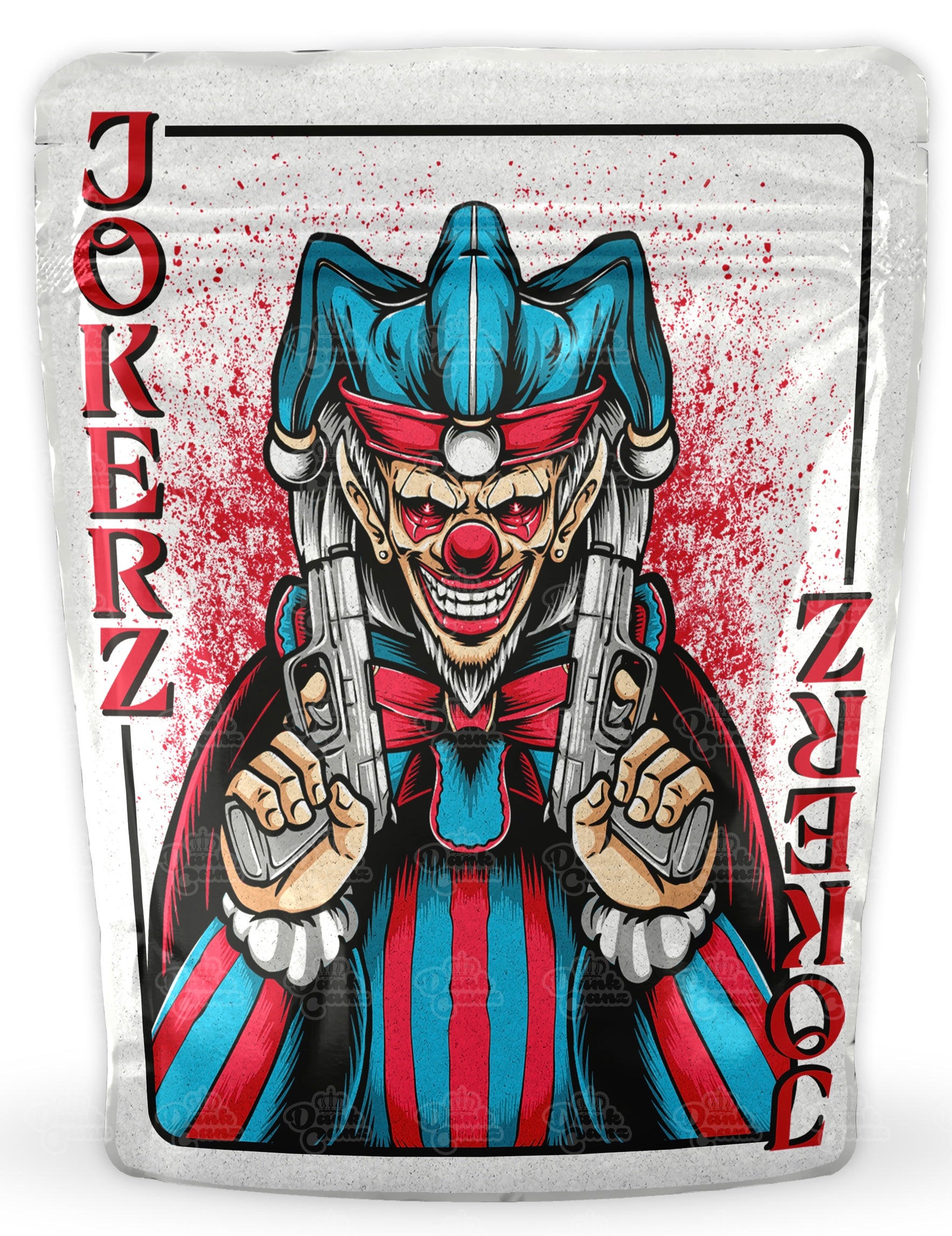 Jokerz Mylar Bags - DC Packaging Custom Cannabis Packaging