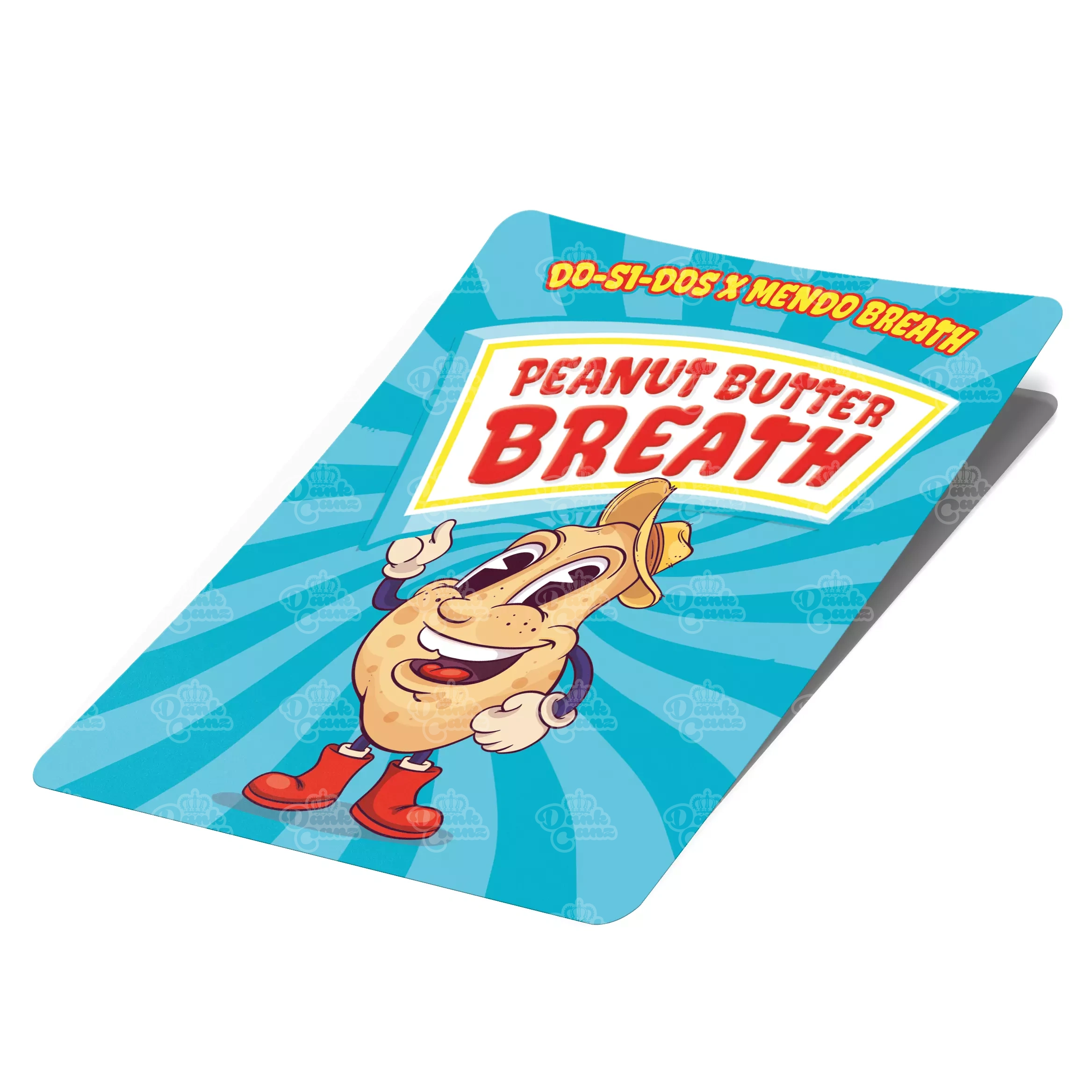 Peanut Butter Breath Mylar Bag Labels - Labels only - DC Packaging Custom Cannabis Packaging