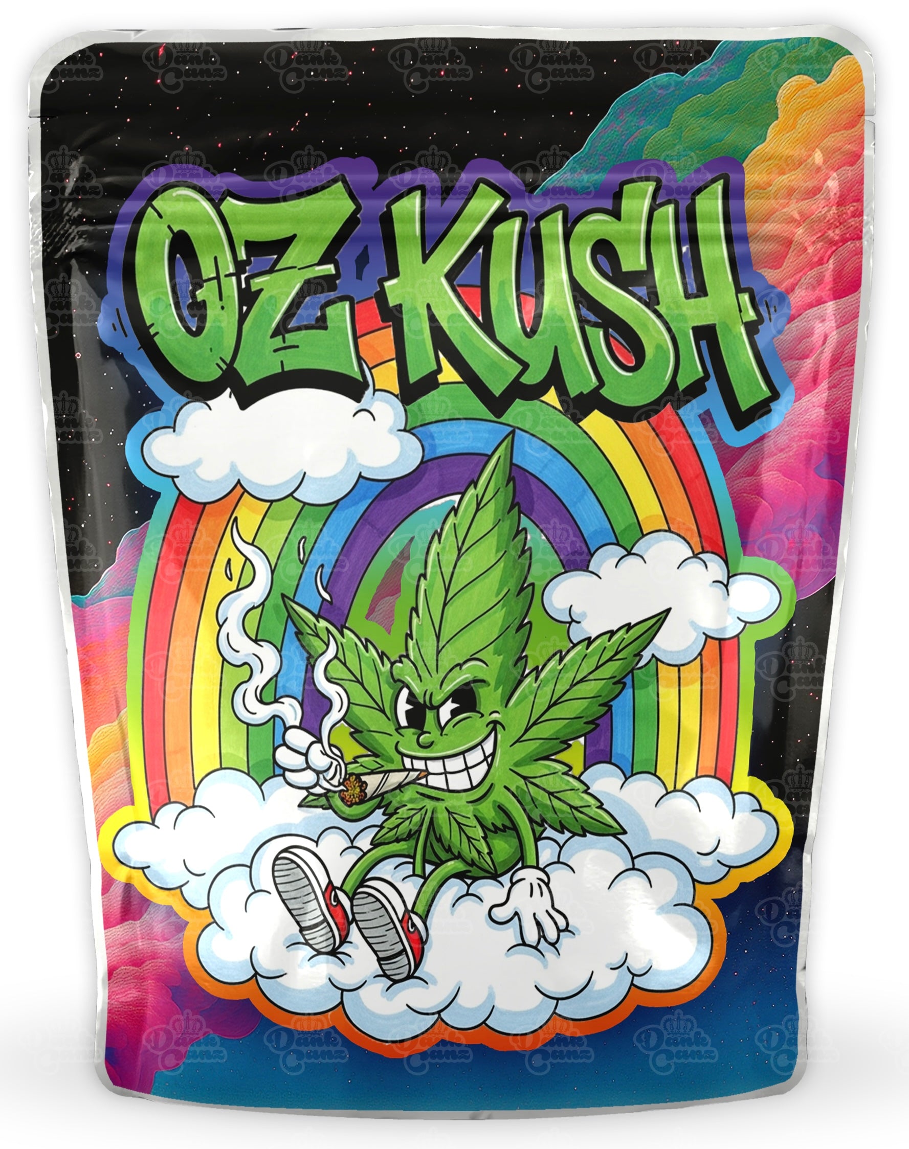Oz Kush Mylar Bags - DC Packaging Custom Cannabis Packaging