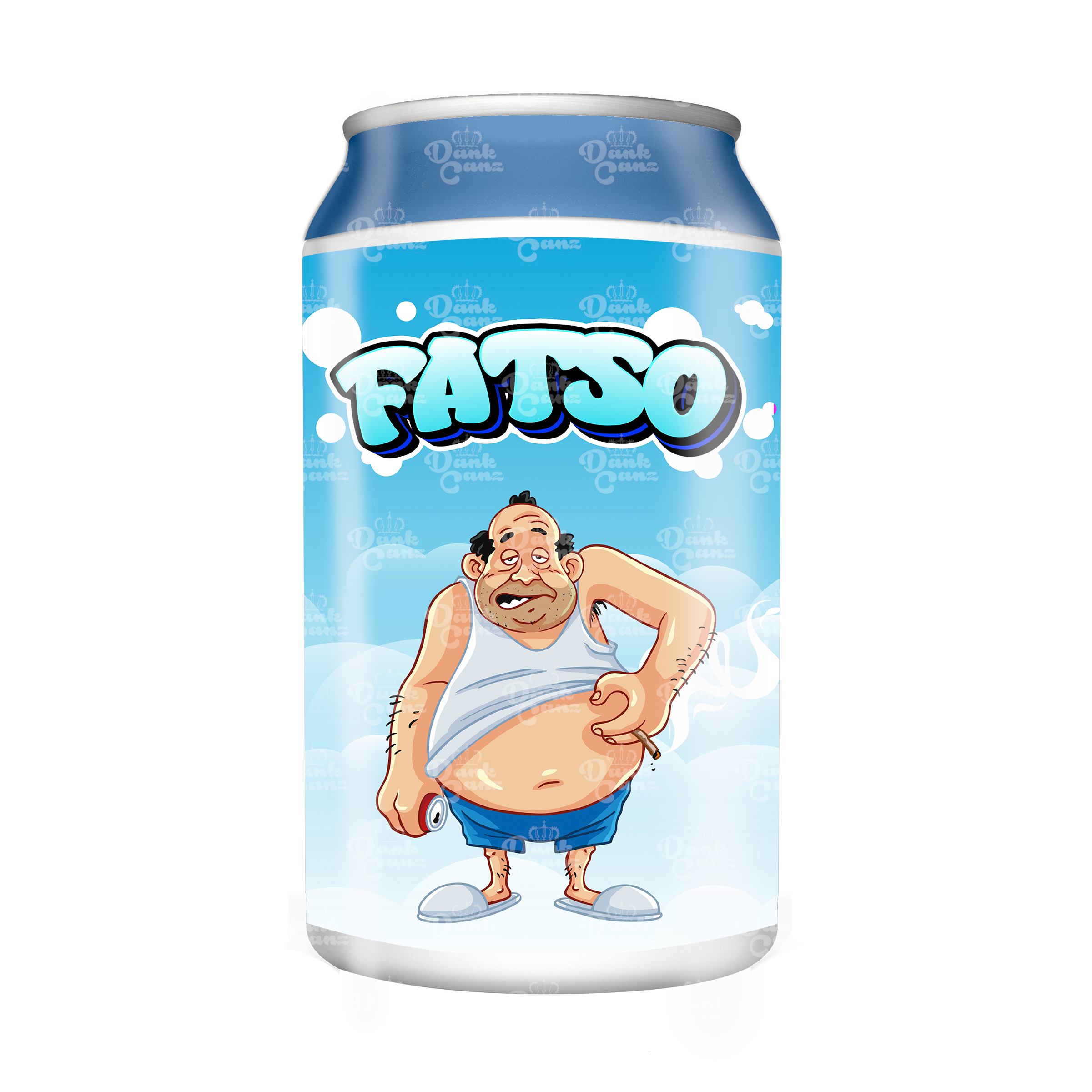 Fatso 3.5g Plastic Soda Cans - DC Packaging Custom Cannabis Packaging
