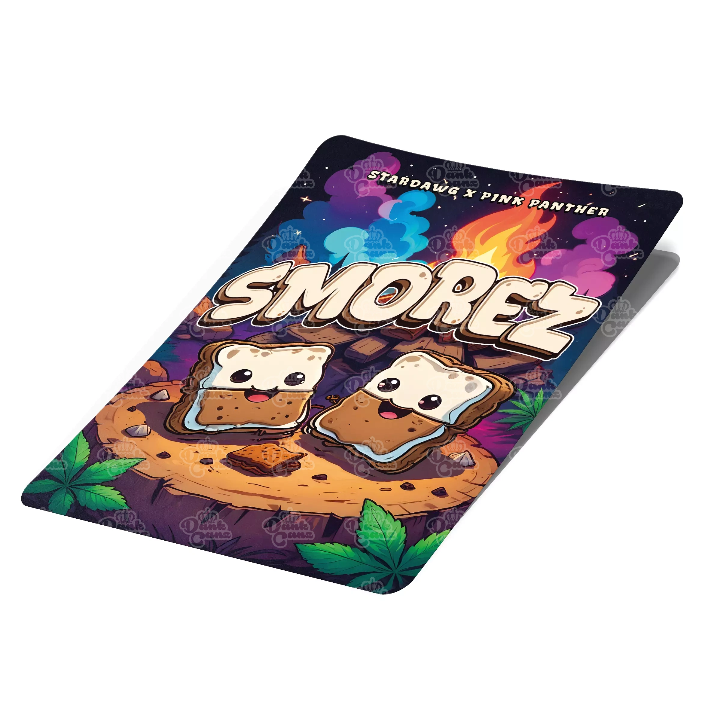 Smorez Mylar Bag Labels - Labels only - DC Packaging Custom Cannabis Packaging