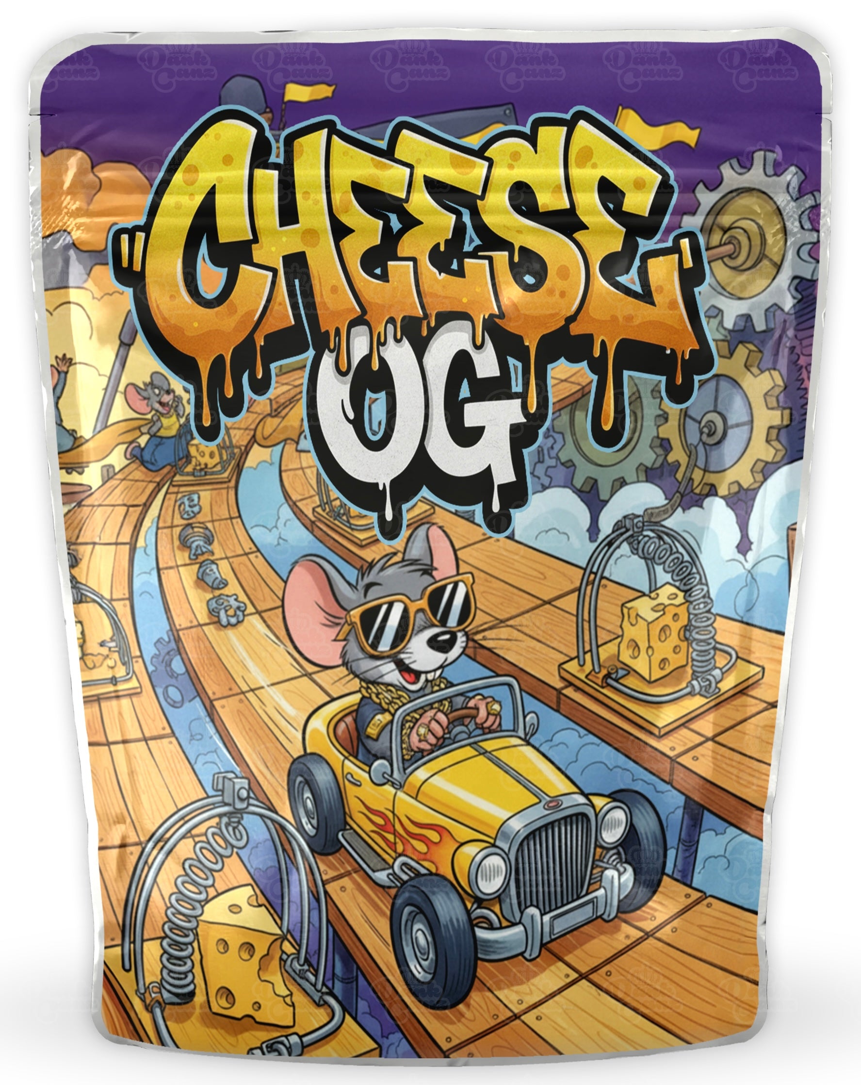 Cheese OG Mylar Bags - DC Packaging Custom Cannabis Packaging