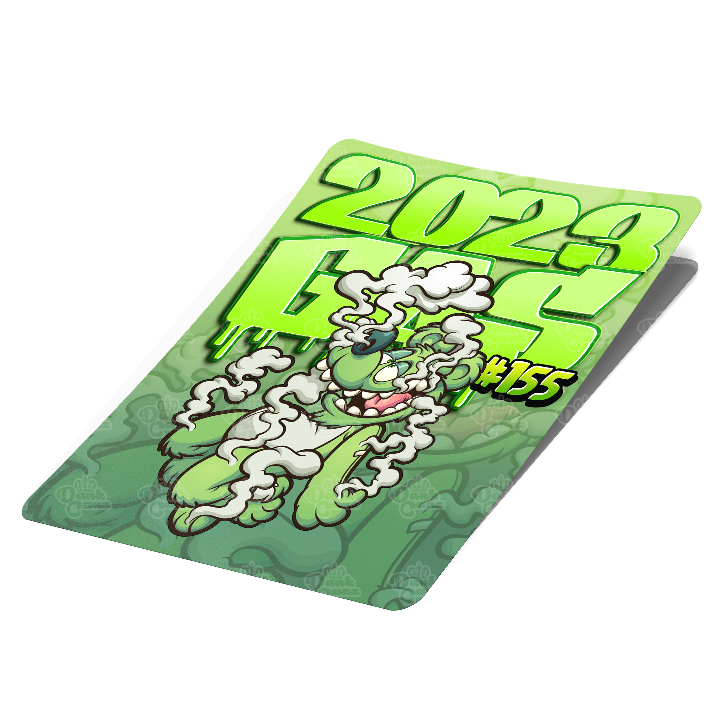 2023 Gas #155 Mylar Bag Labels - Labels only - DC Packaging Custom Cannabis Packaging