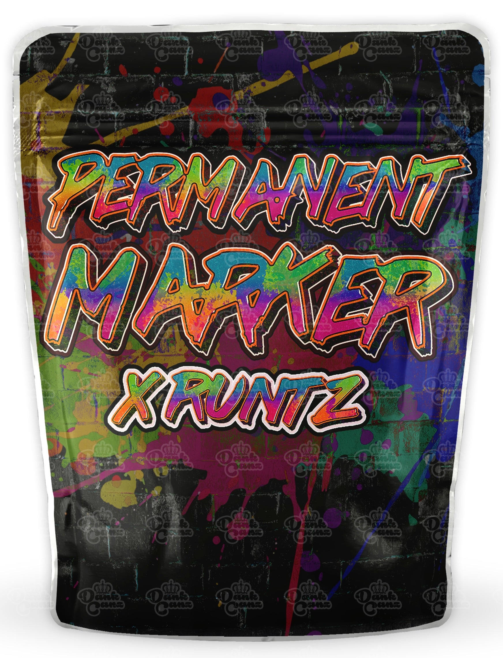 Permanent Marker x Runtz Mylar Bags - DC Packaging Custom Cannabis Packaging
